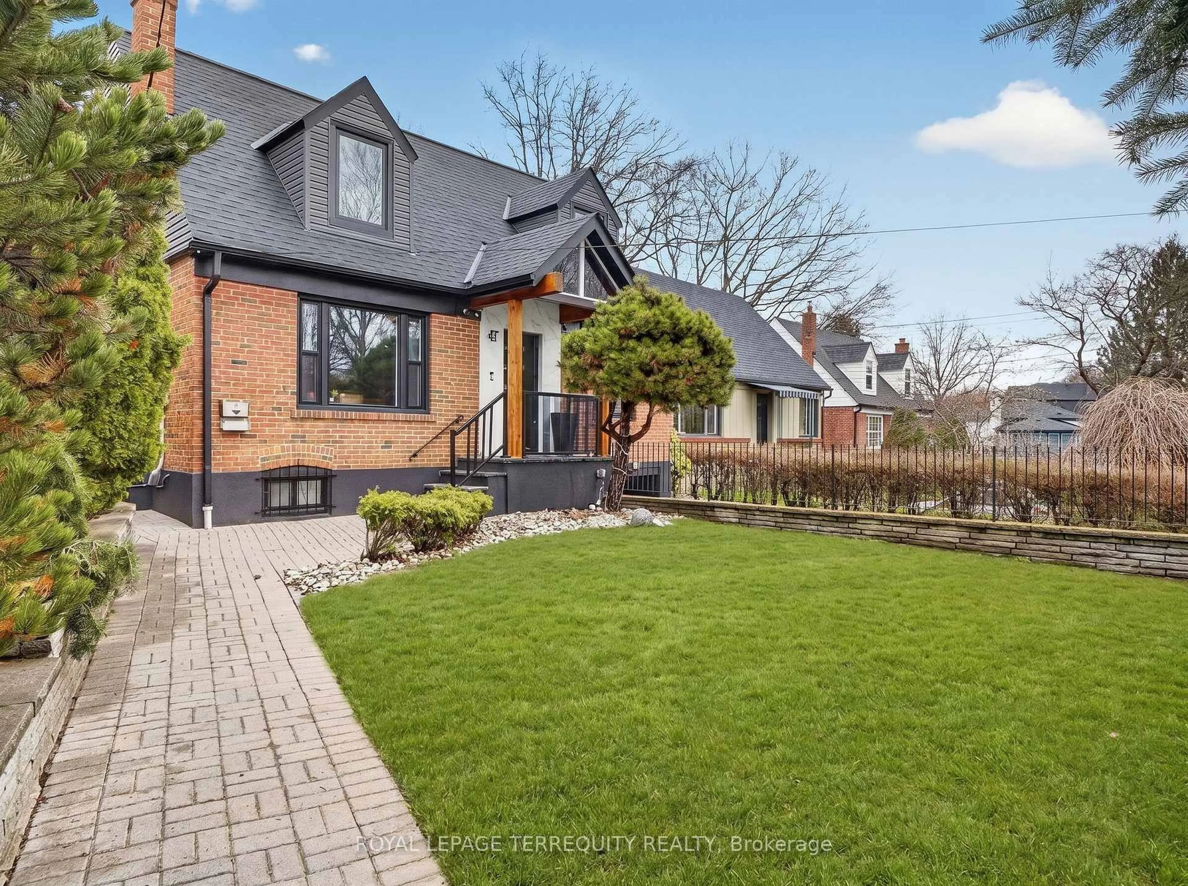 Home with brick exterior material, street for 47 Berl Ave, Toronto Ontario M8Y 3C6