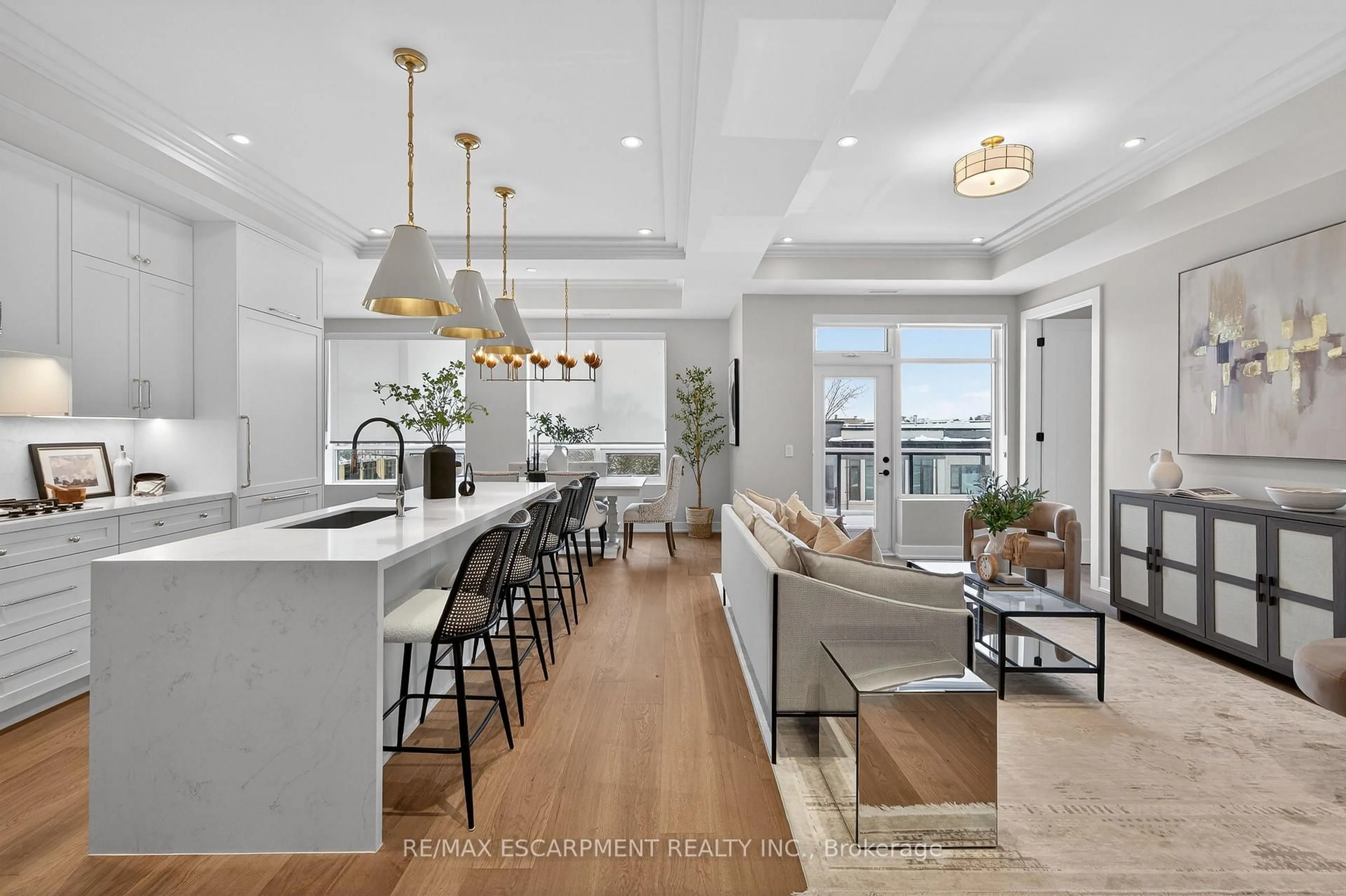 Open concept kitchen, unknown for 123 Maurice Dr #401, Oakville Ontario L6K 2W6