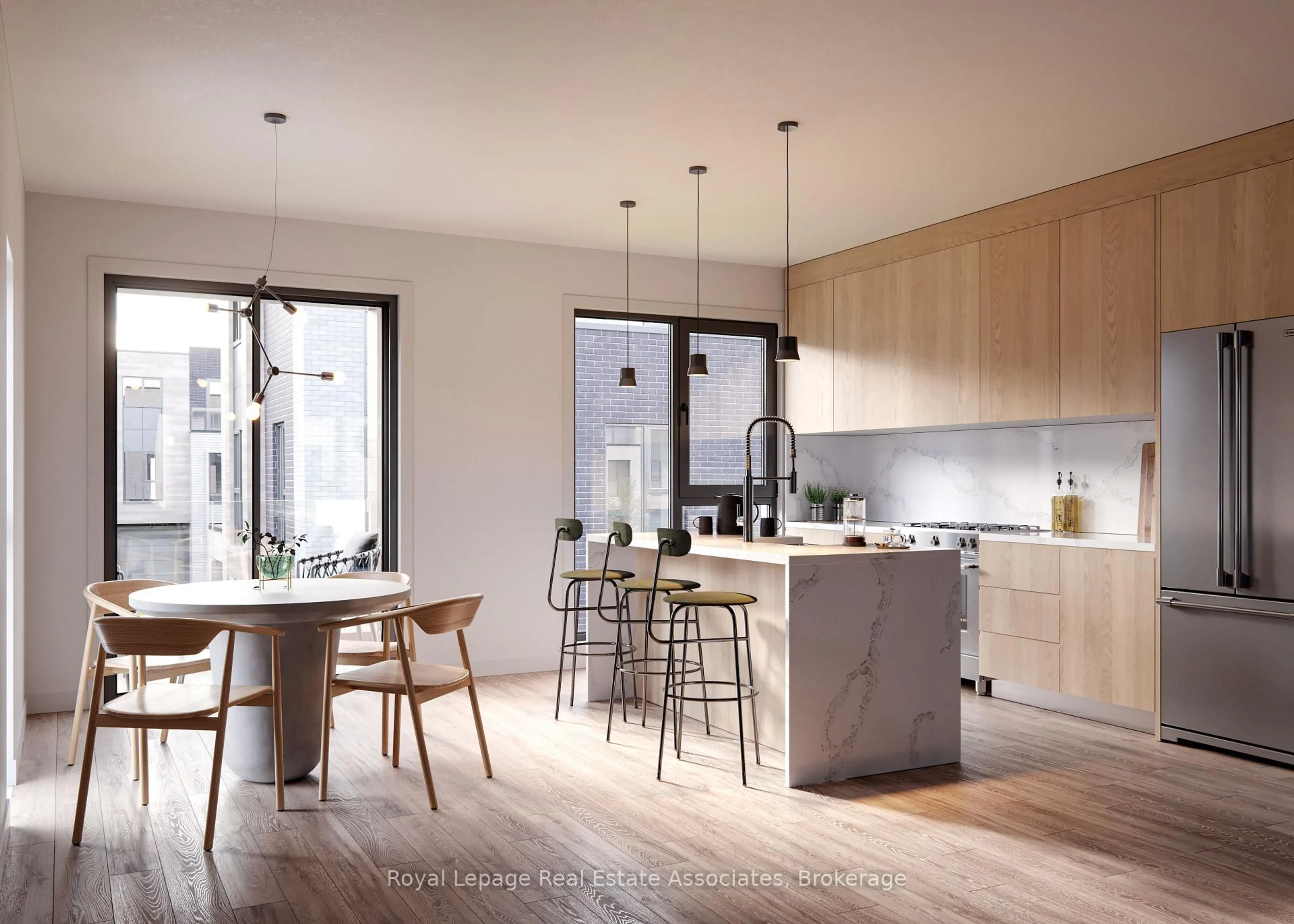 Contemporary kitchen, unknown for 11605 TRAFALGAR Rd #1904, Halton Hills Ontario L7G 4S4