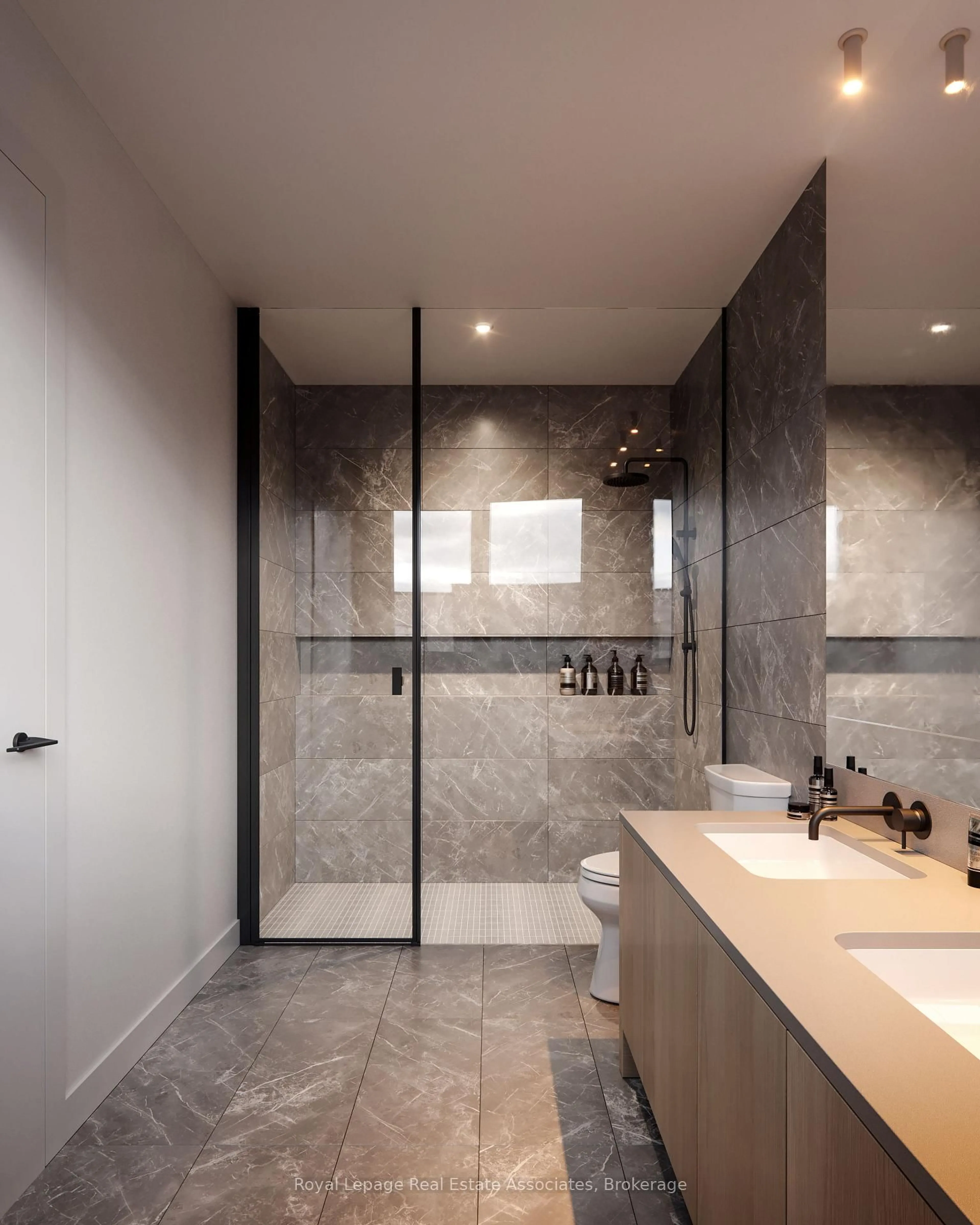 Contemporary bathroom, ceramic/tile floor for 11605 TRAFALGAR Rd #1904, Halton Hills Ontario L7G 4S4