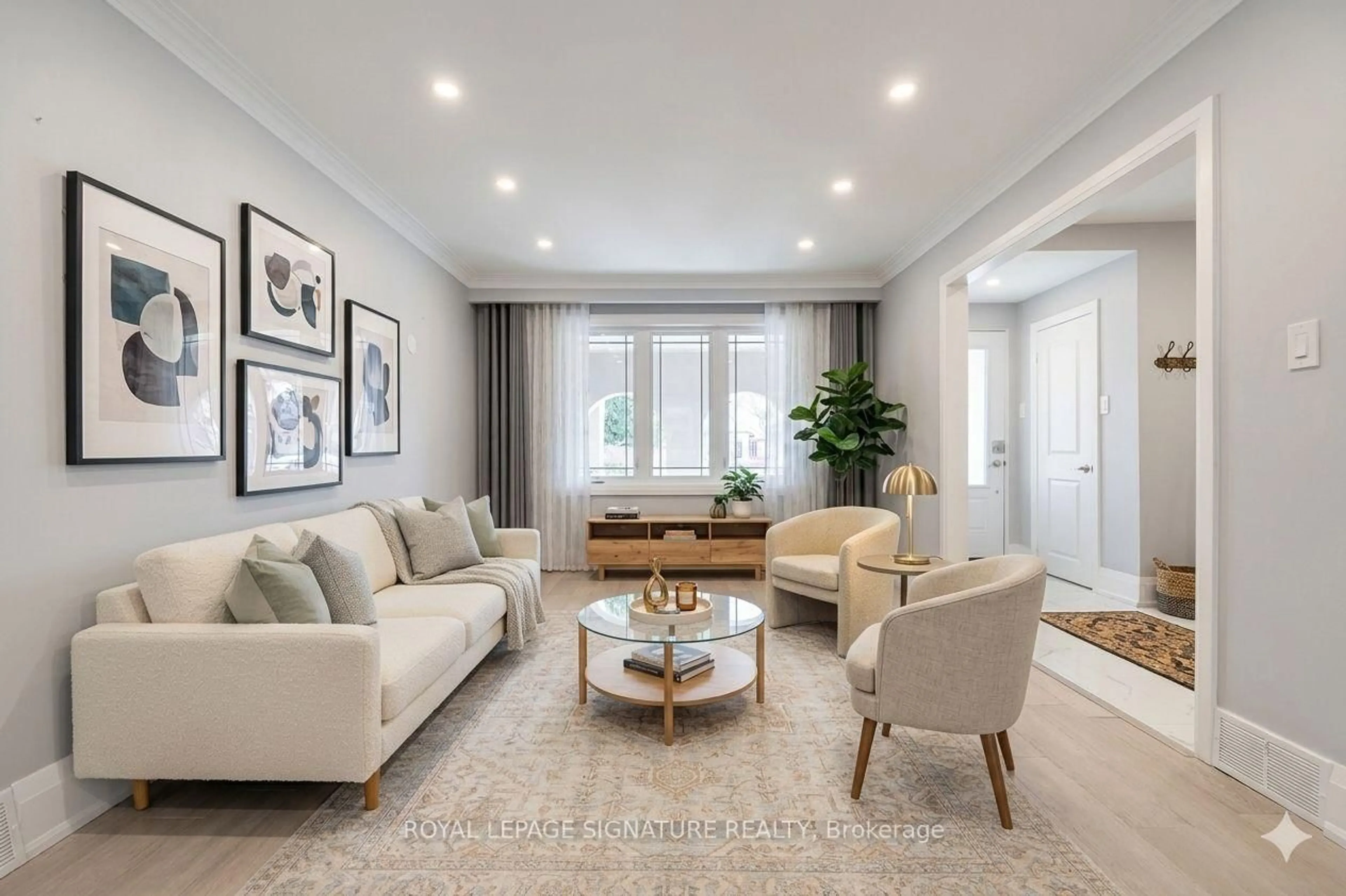 Living room with furniture, unknown for 90A Bicknell Ave, Toronto Ontario M6M 4G7