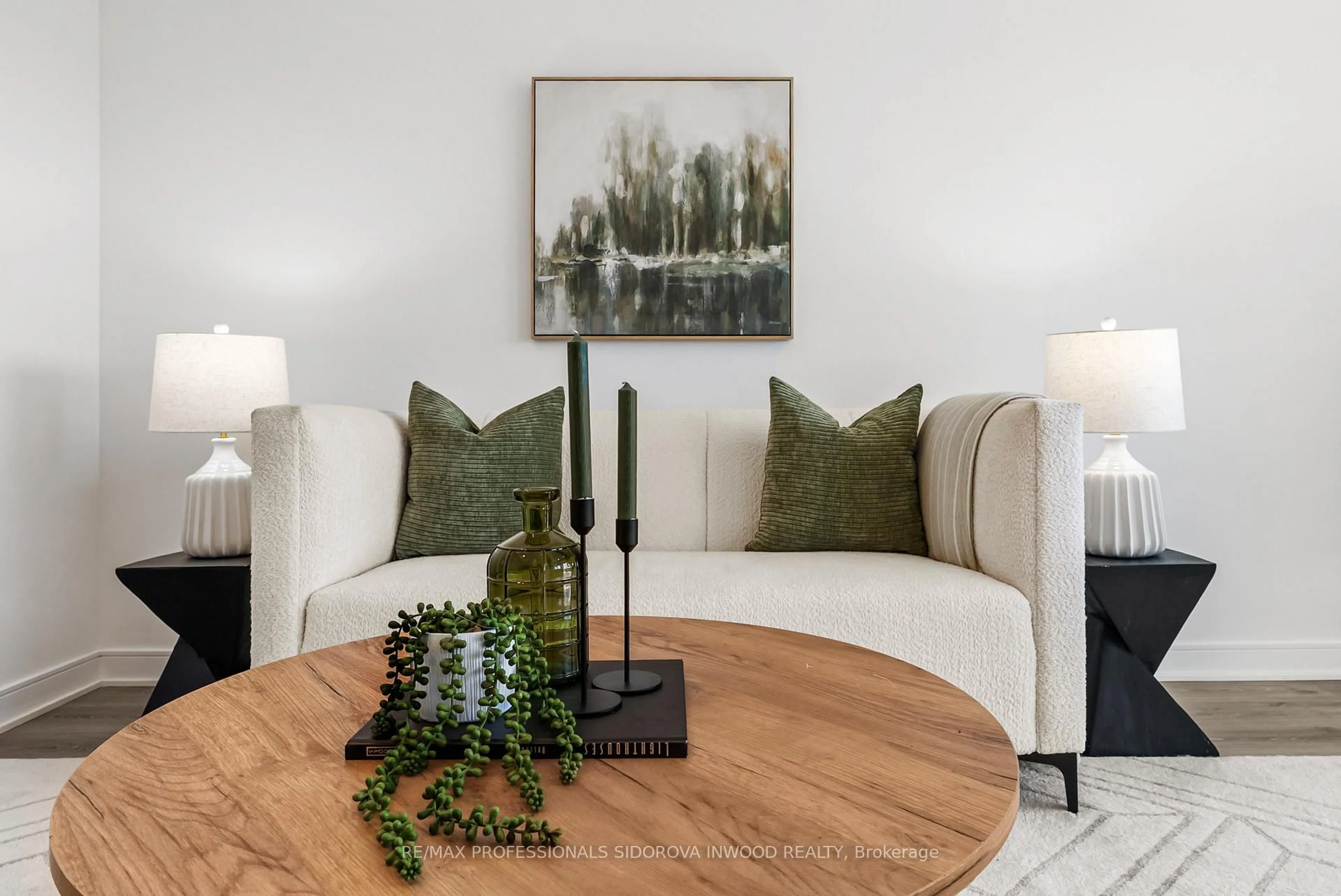 Living room with furniture, unknown for 25 Neighbourhood Lane #905, Toronto Ontario M8Y 0C3