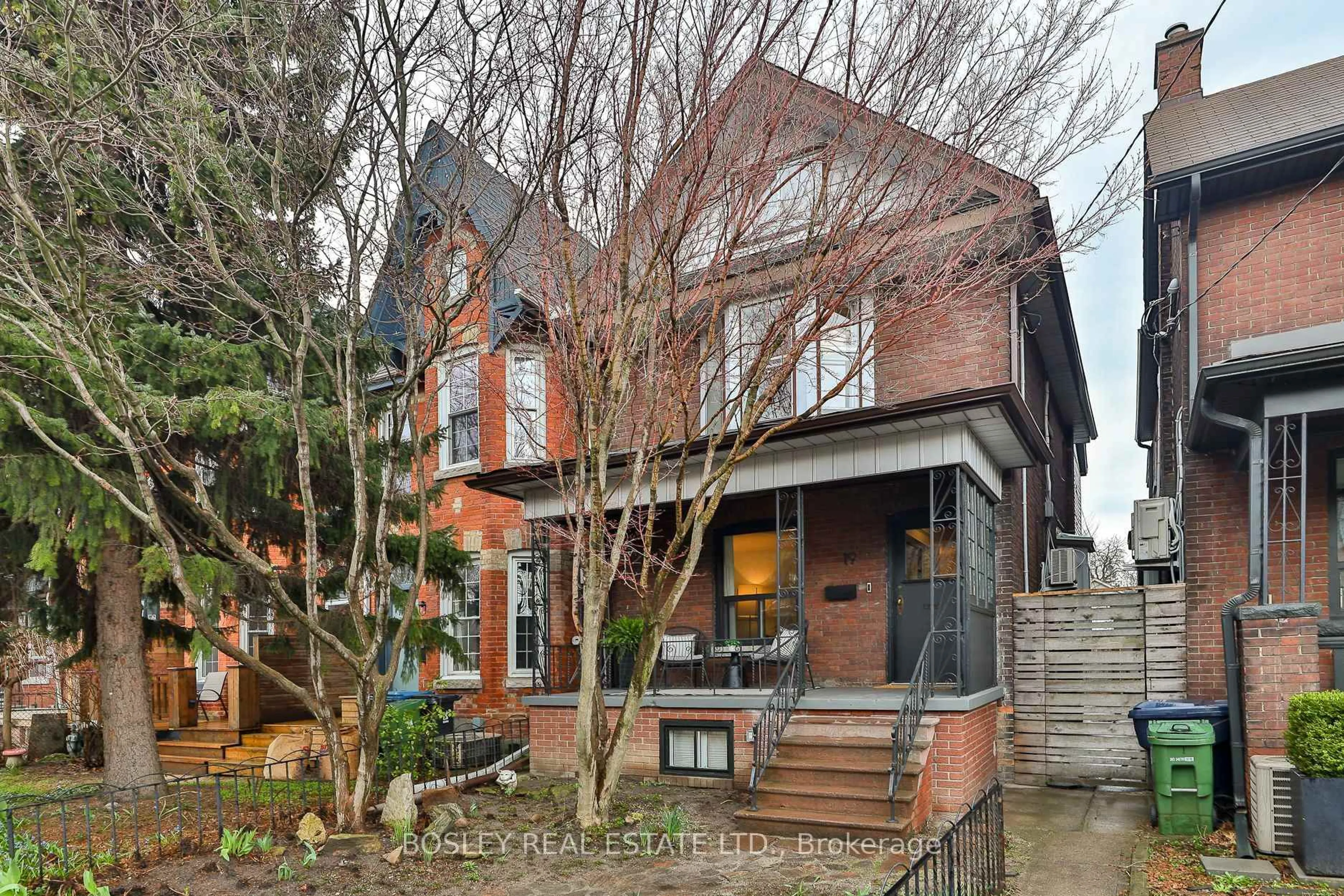Home with brick exterior material, street for 19 Fern Ave, Toronto Ontario M6R 1J9