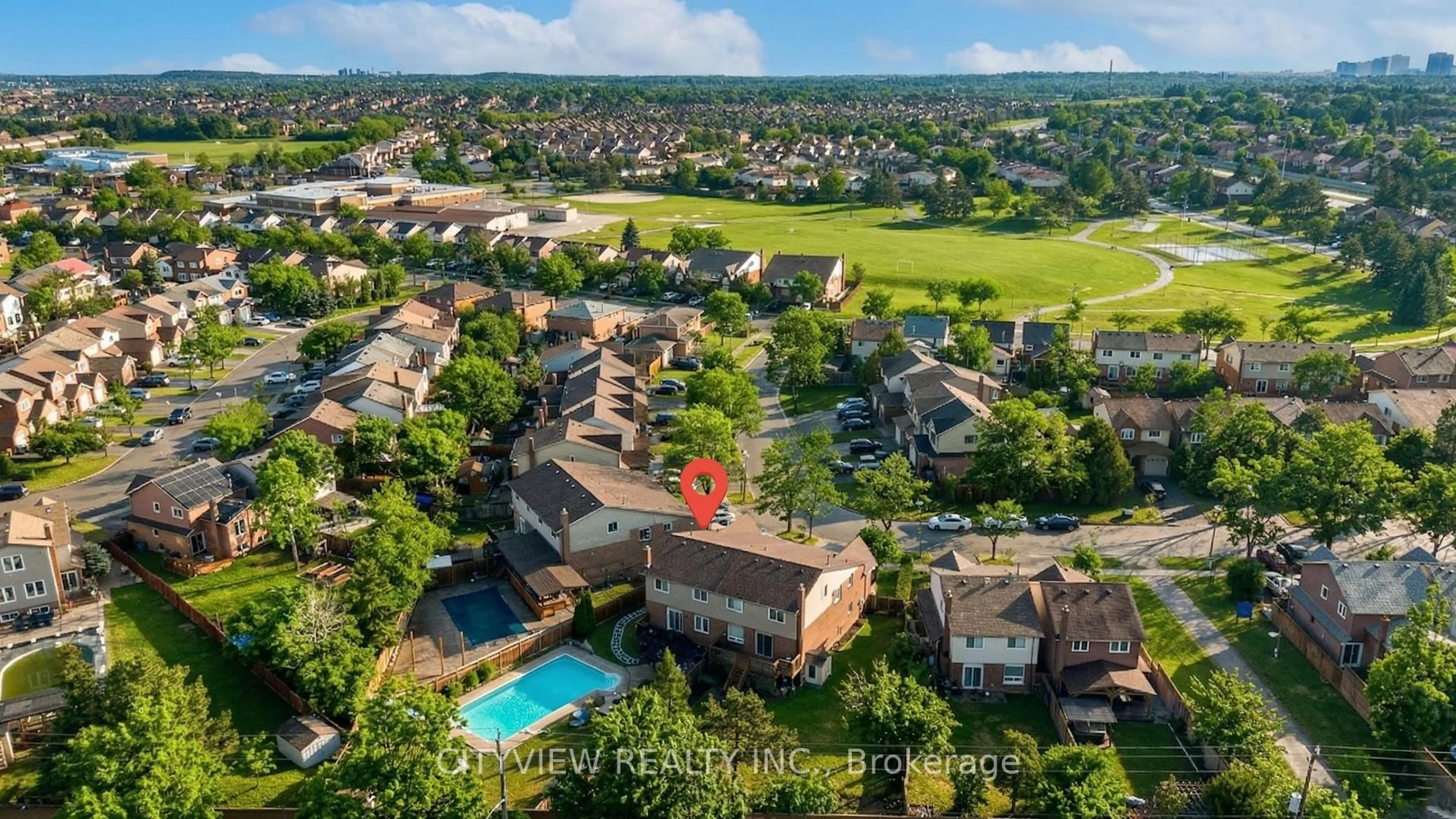 A pic from outside/outdoor area/front of a property/back of a property/a pic from drone, unknown for 64 Foxacre Row, Brampton Ontario L6V 3P5