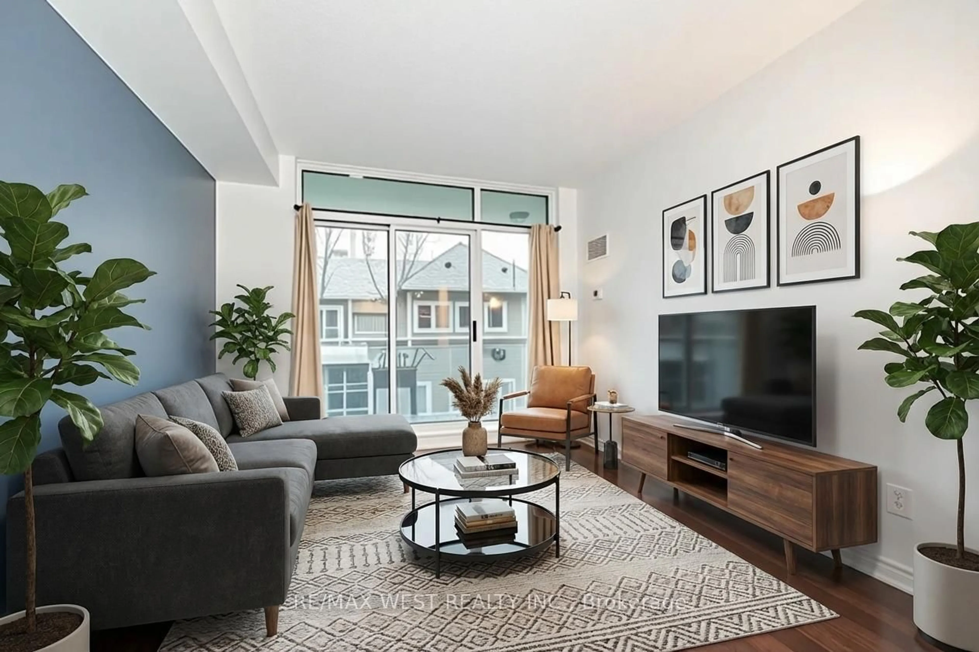 Living room with furniture, unknown for 5 Marine Parade Dr #319, Toronto Ontario M8V 4B4