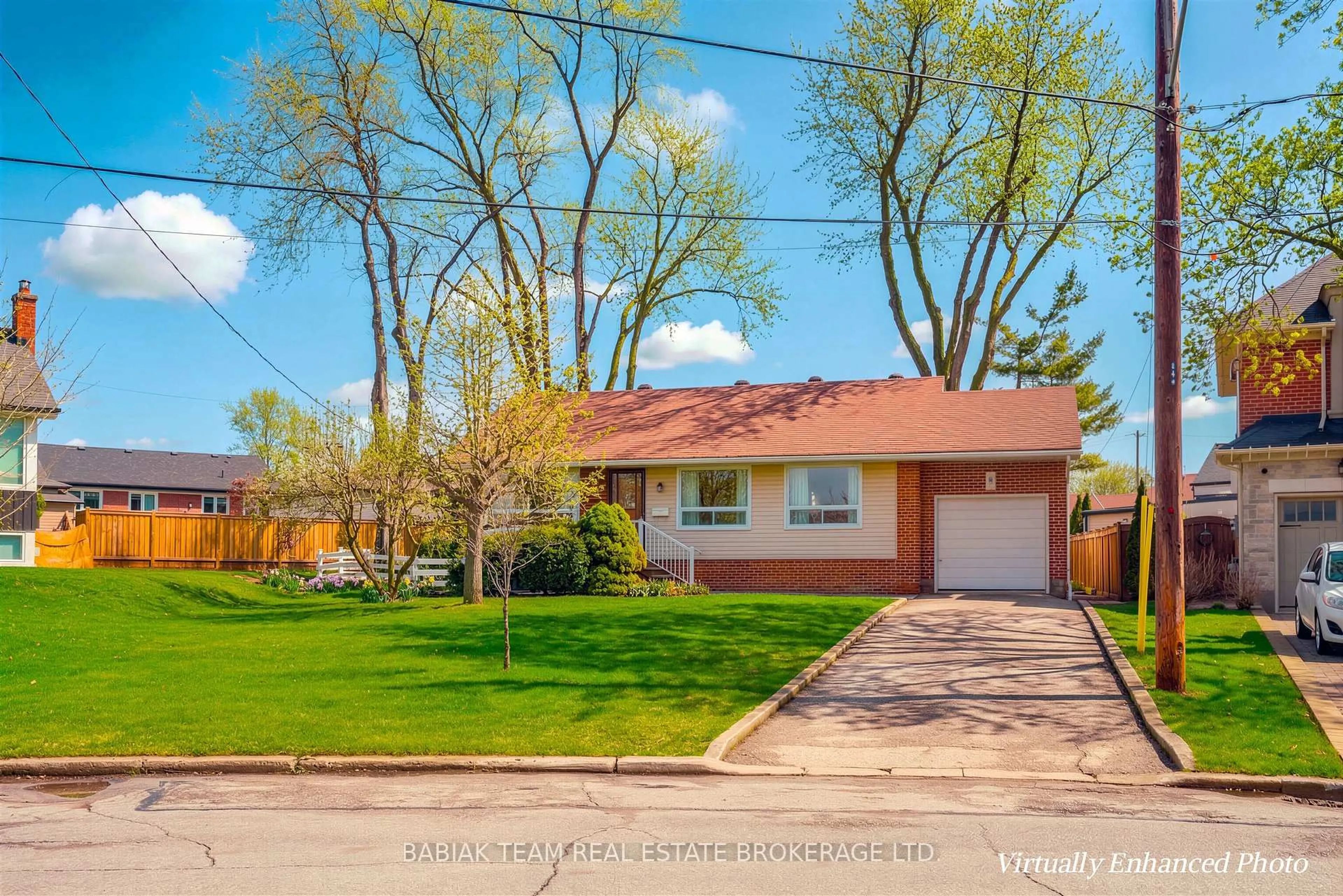 Home with brick exterior material, street for 9 Camborne Ave, Toronto Ontario M3M 2P9
