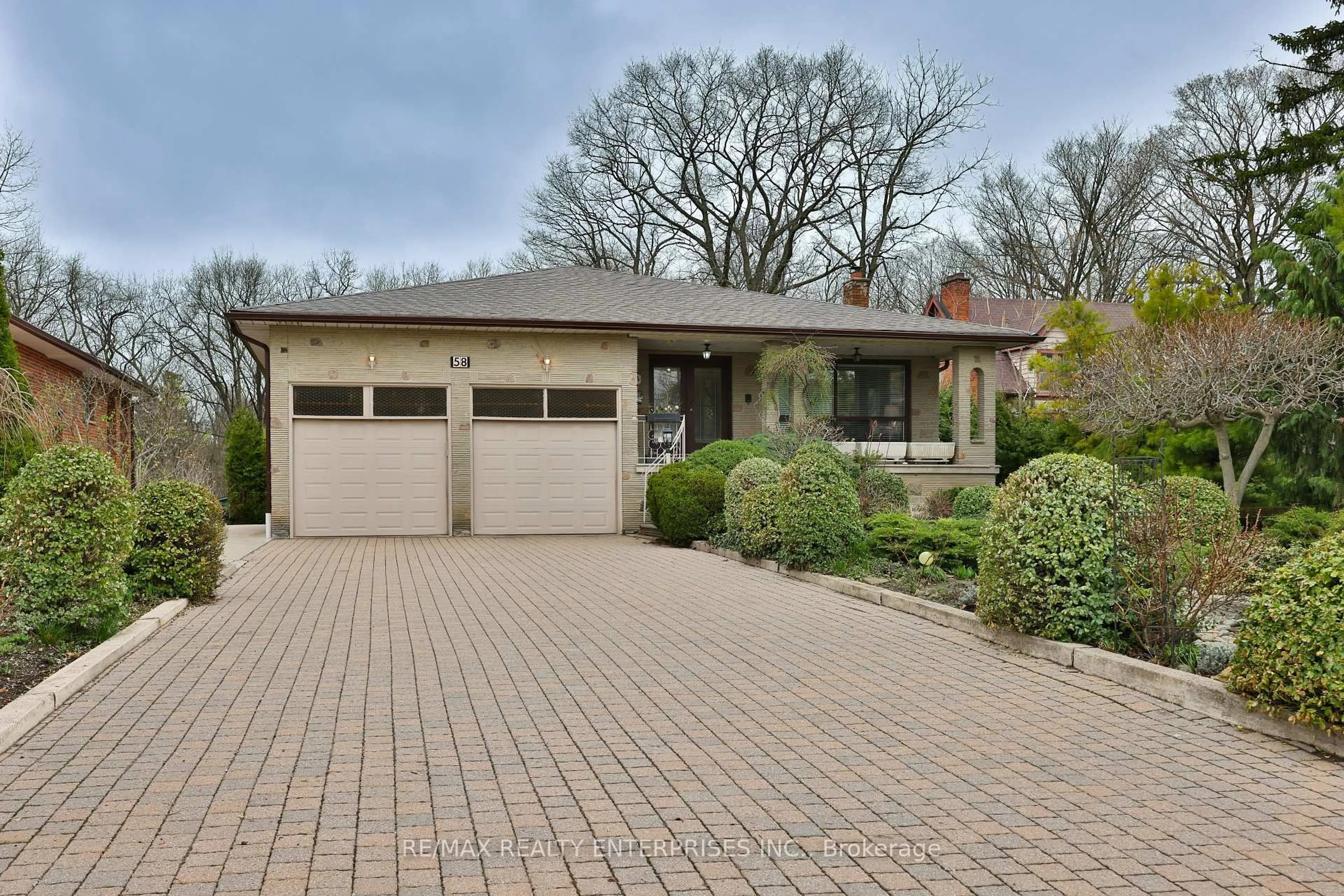 Home with brick exterior material, street for 58 North Park Dr, Toronto Ontario M6L 1K2