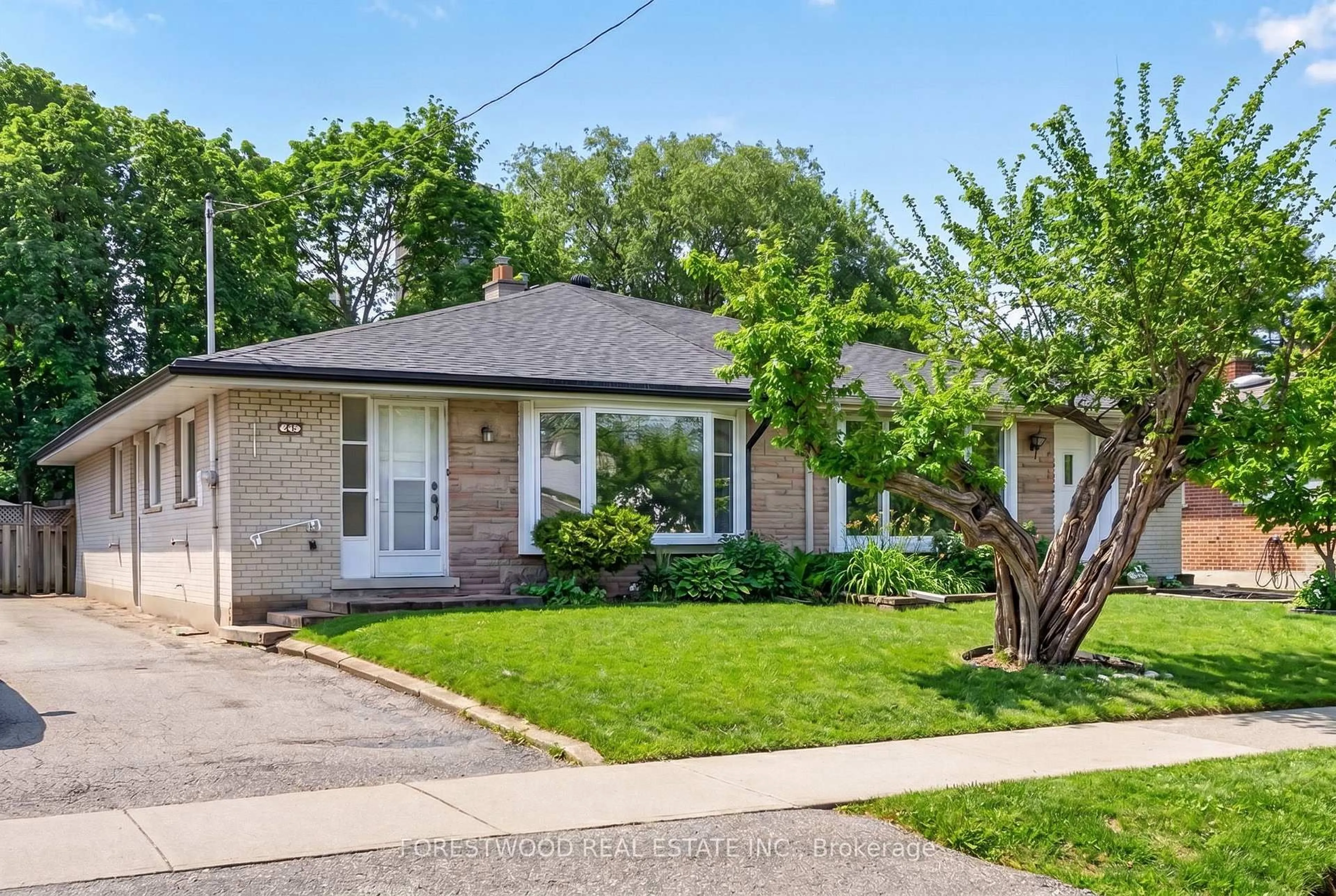 Home with brick exterior material, street for 22 Lormar Dr, Toronto Ontario M9B 4V7