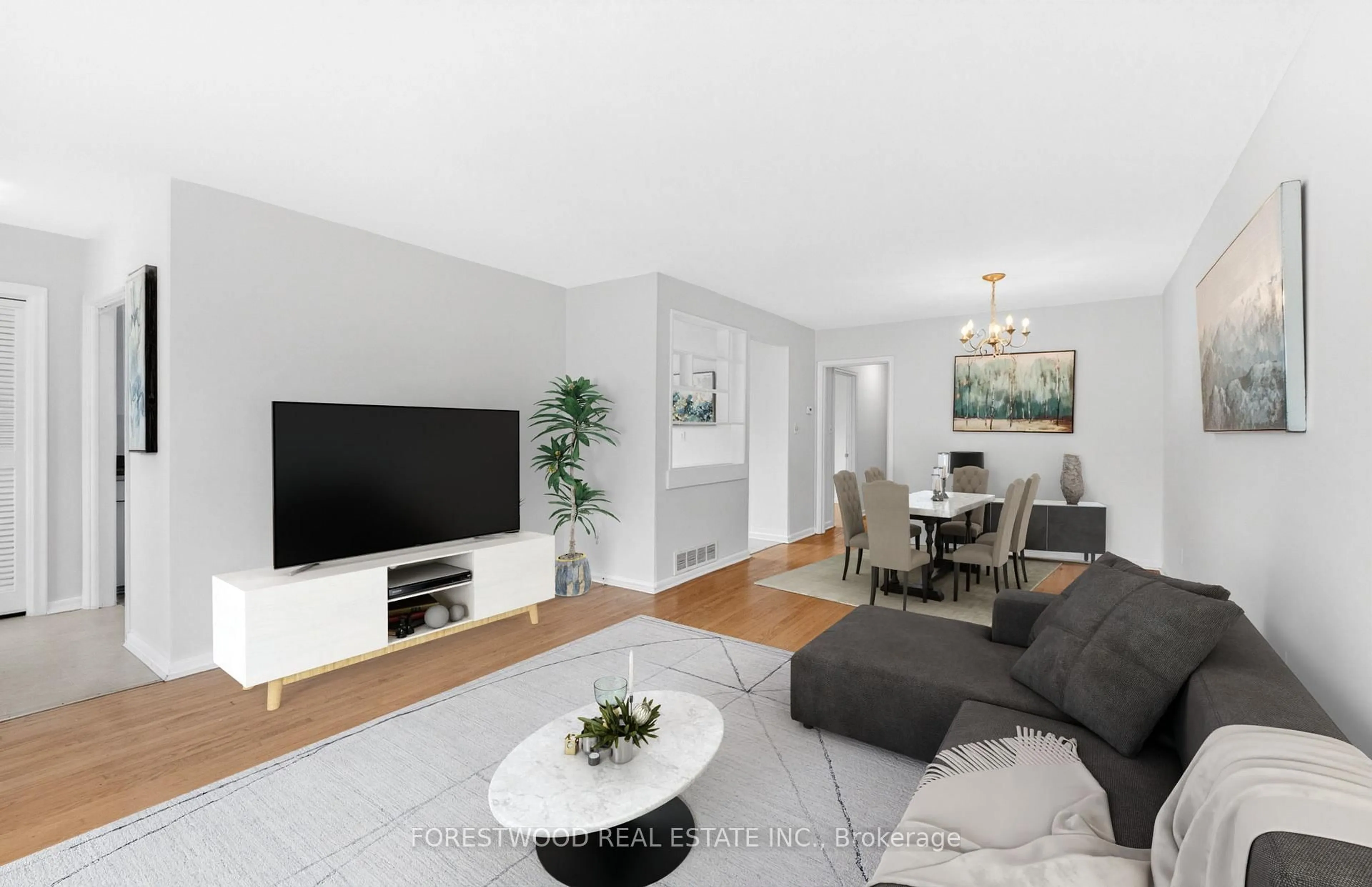 Living room with furniture, unknown for 22 Lormar Dr, Toronto Ontario M9B 4V7