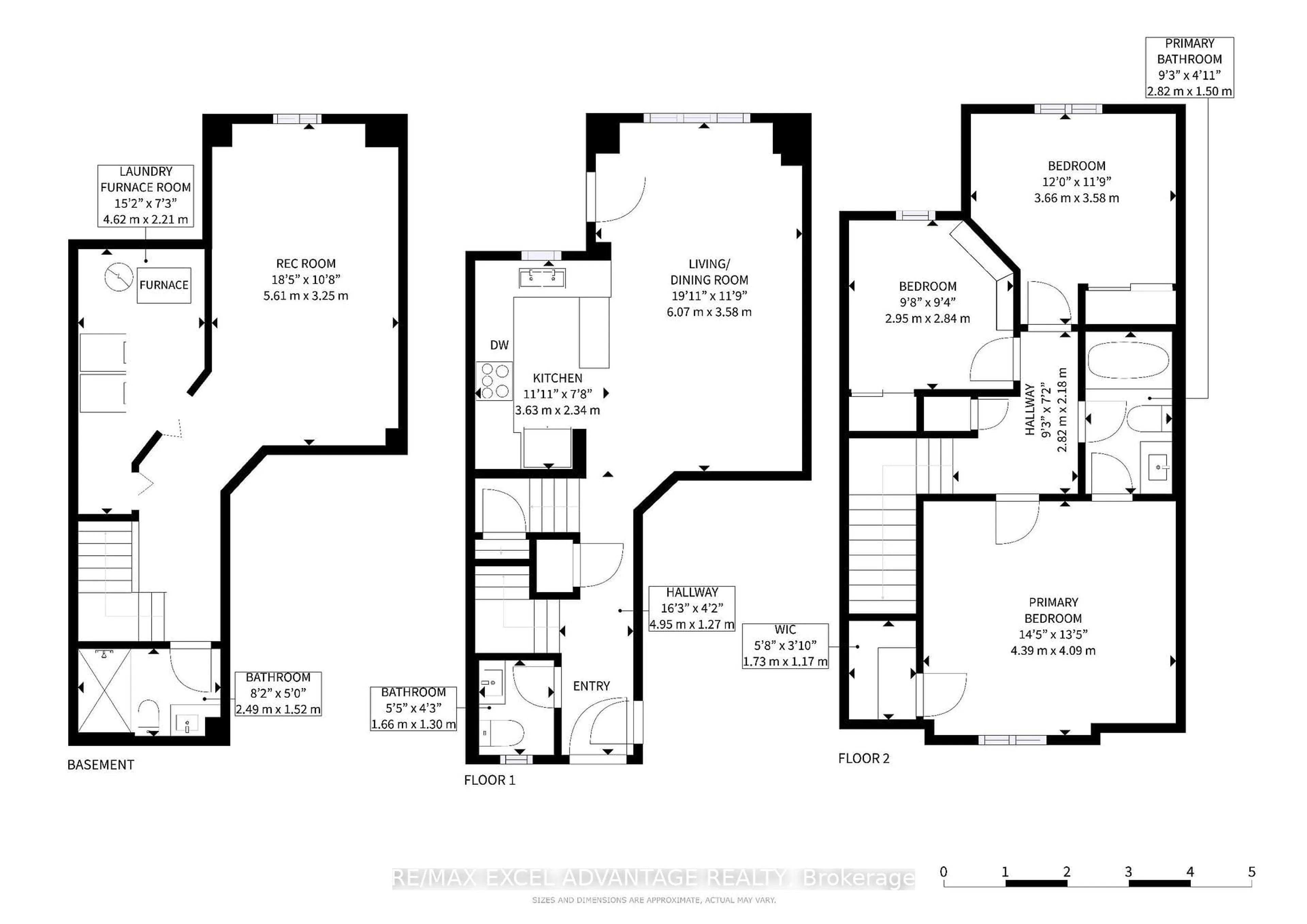 Floor plan for 5950 Glen Erin Dr #43, Mississauga Ontario L5M 6J1