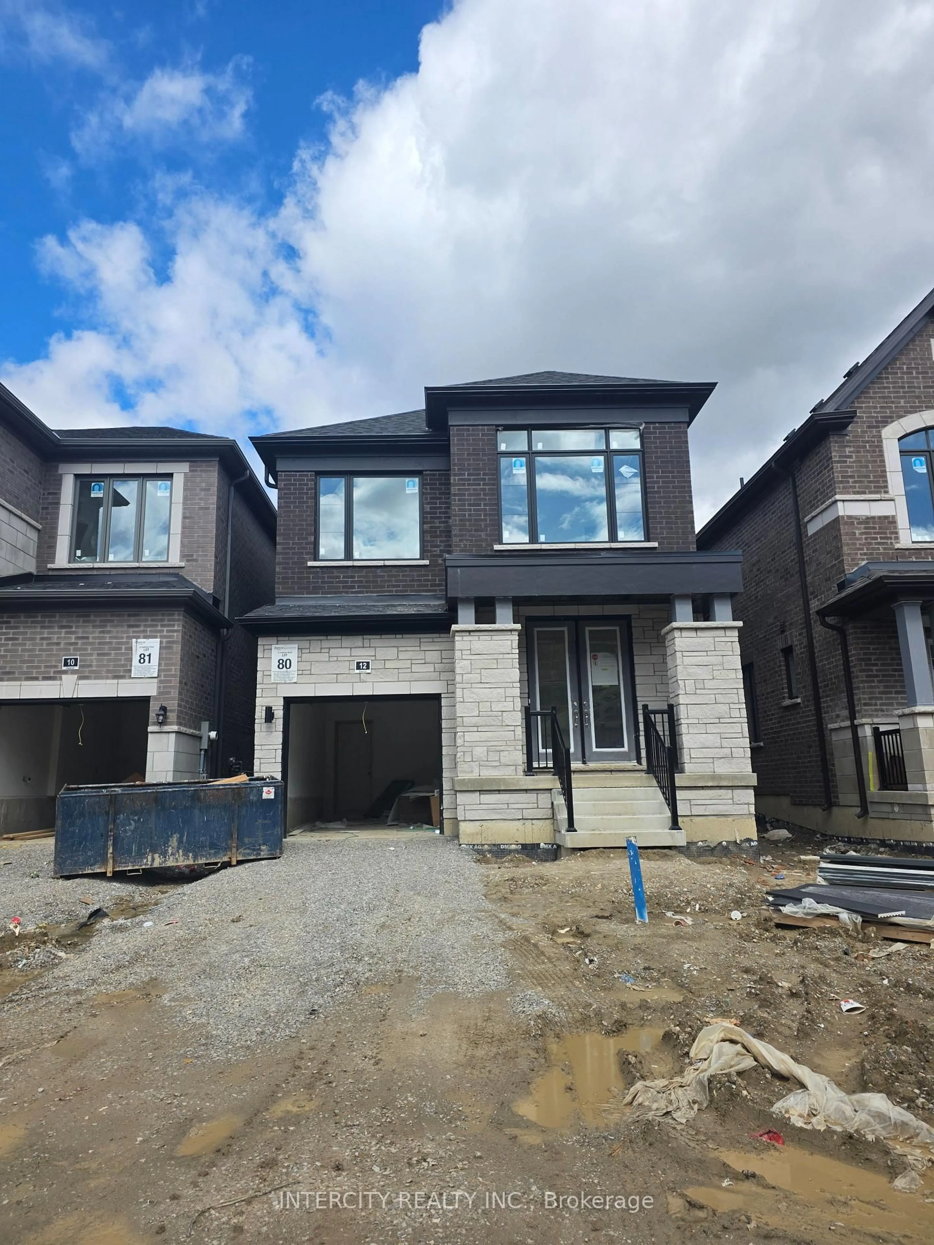 Home with brick exterior material, street for Lot 80 Damara Rd, Caledon Ontario L7C 1Z9