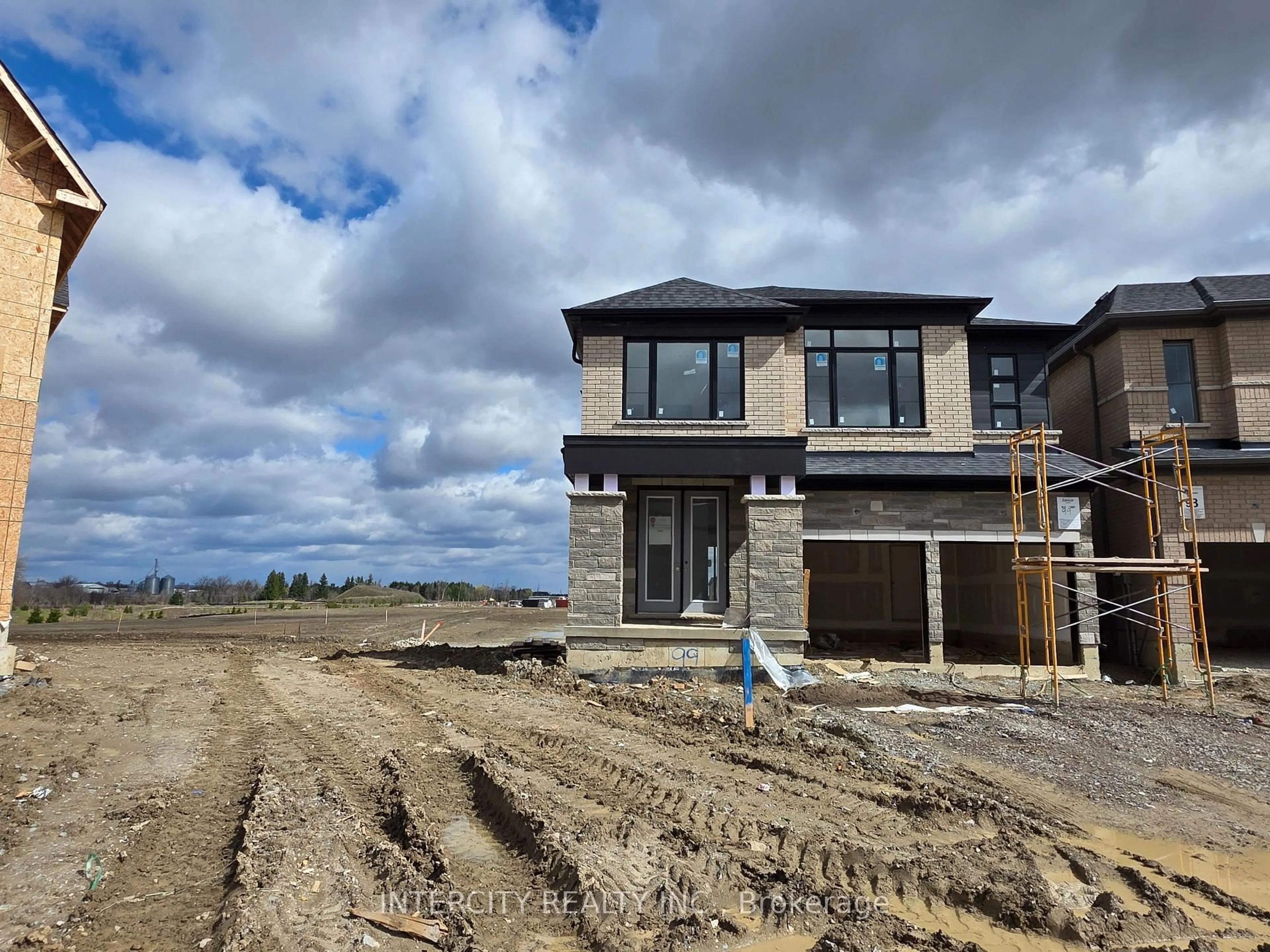 Home with brick exterior material, building for Lot 99 Speers Ave, Caledon Ontario L7C 1Z9