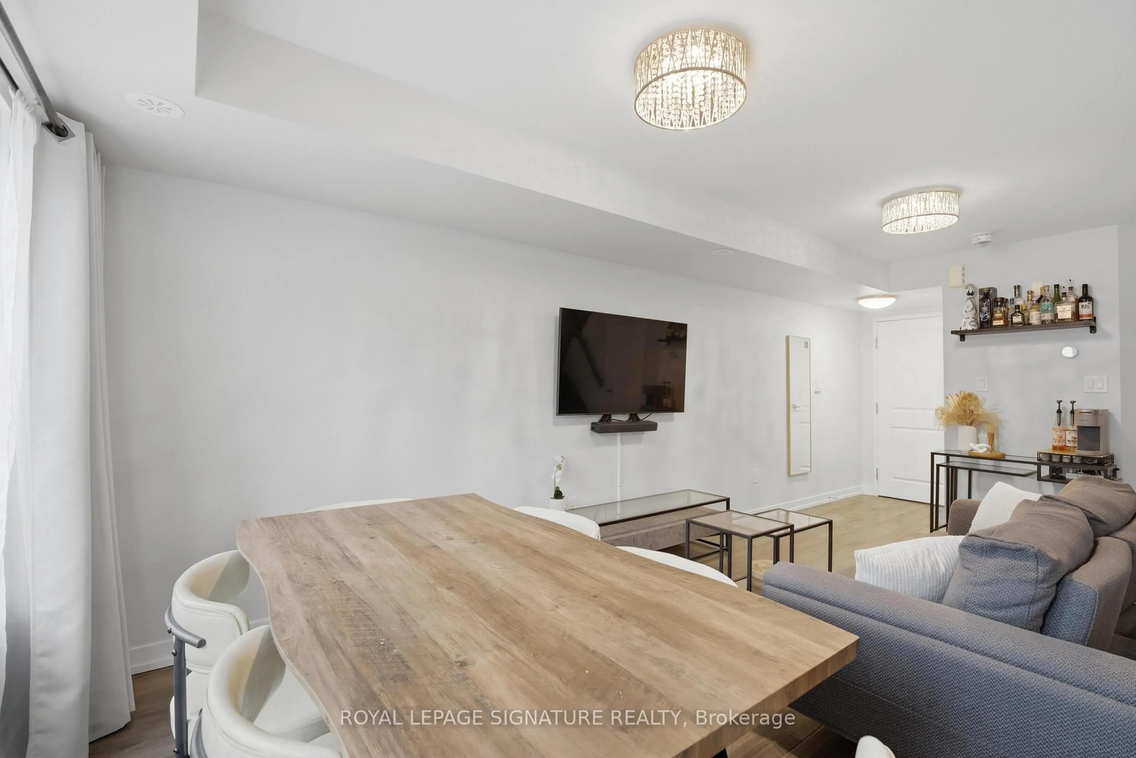 Living room with furniture, unknown for 2315 Sheppard Ave #50, Toronto Ontario M9M 0E8