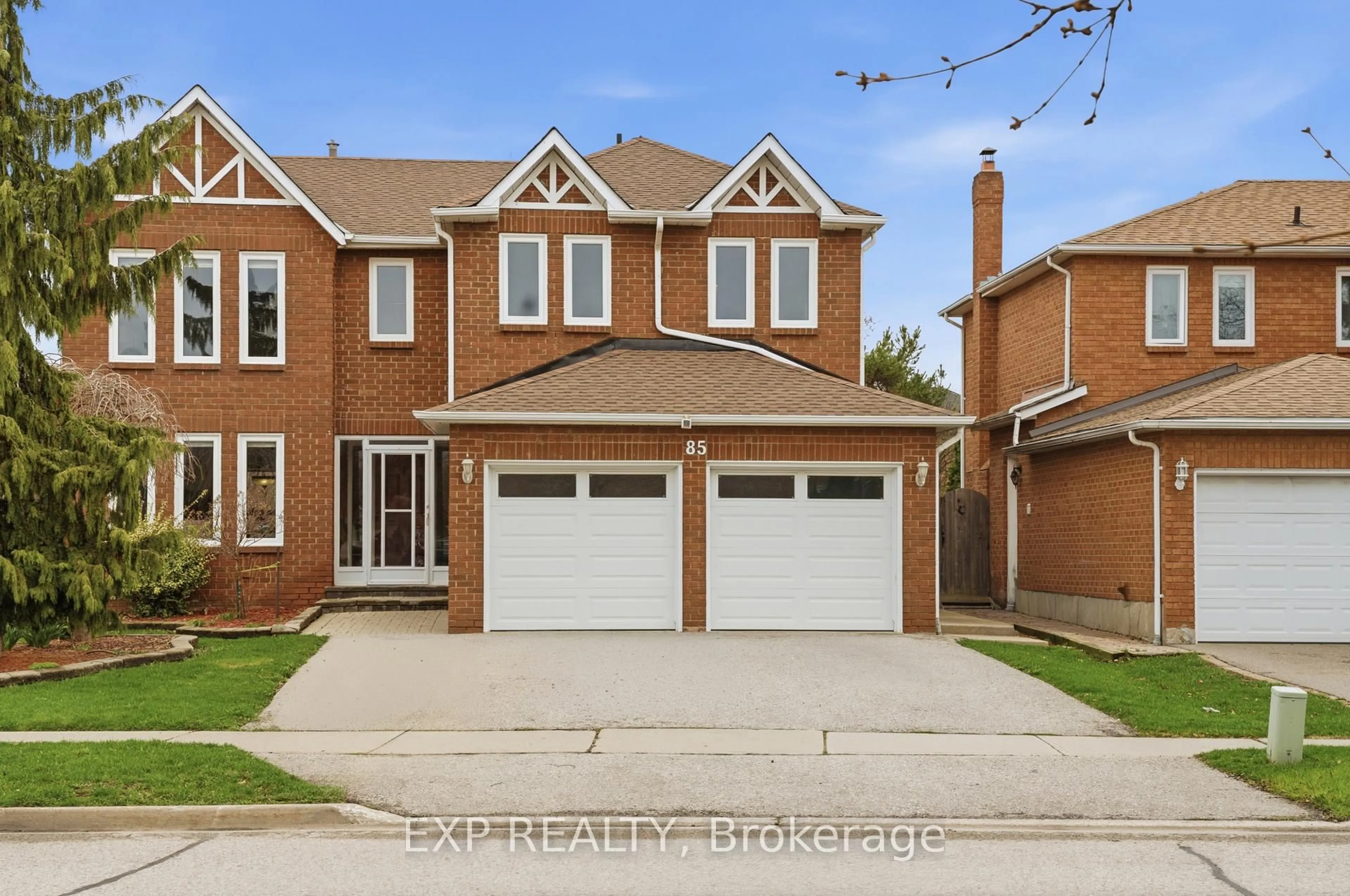 Home with brick exterior material, street for 85 Professor's Lake Pkwy, Brampton Ontario L6S 4T4