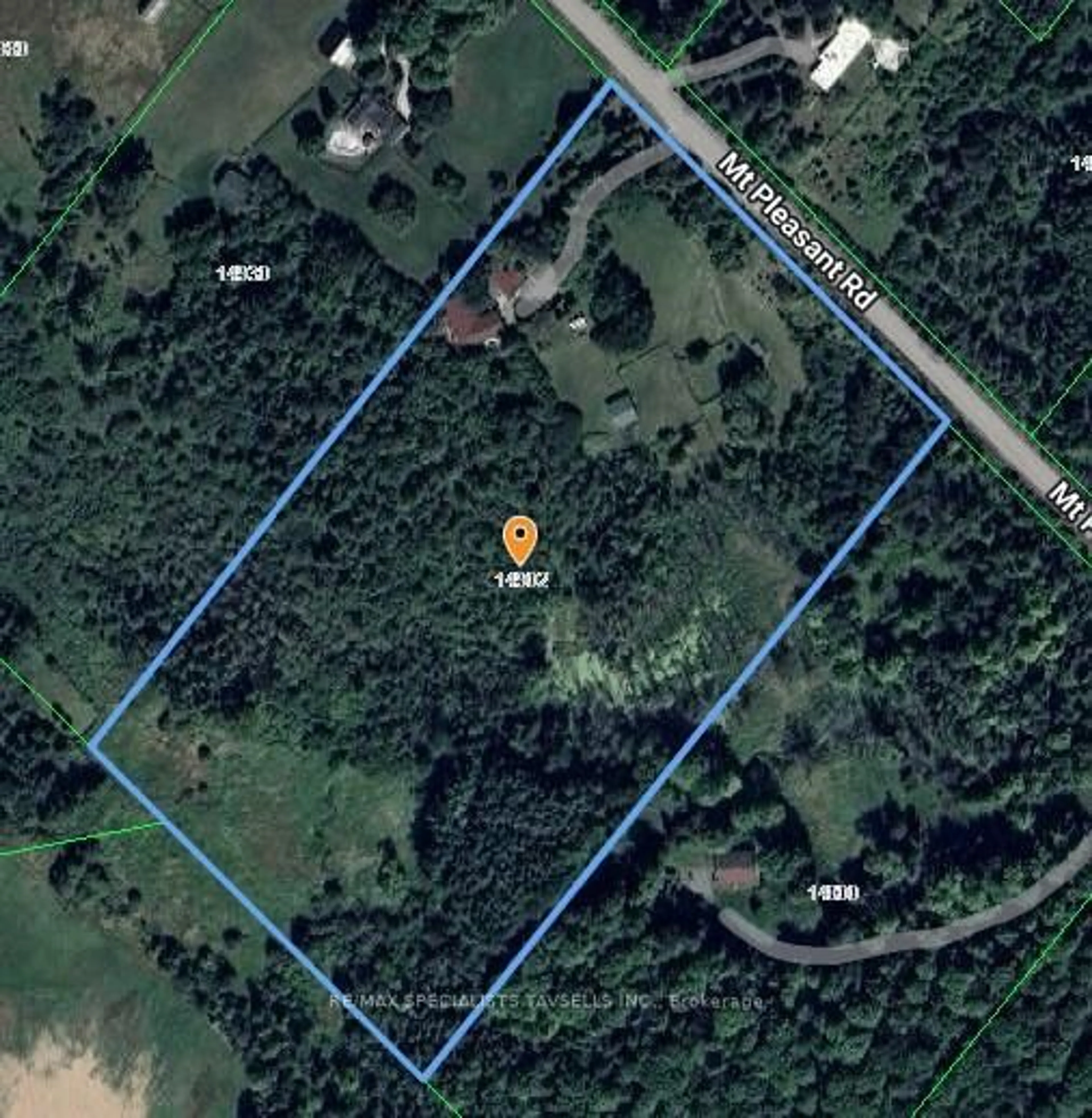 Picture of a map for 14902 Mount Pleasant Rd, Caledon Ontario L7E 3M3