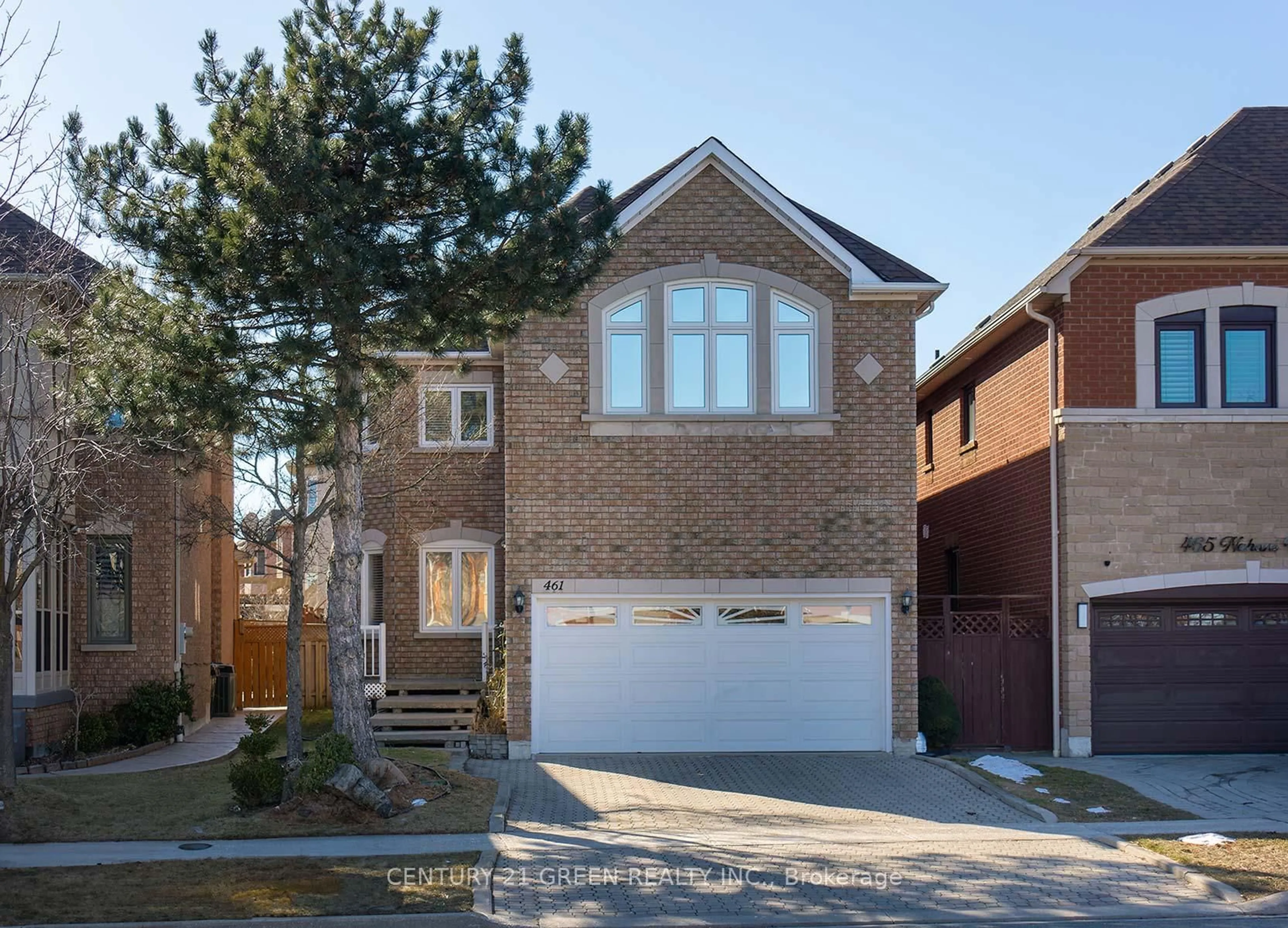 Home with brick exterior material, street for 461 Nahani Way, Mississauga Ontario L4Z 3V7