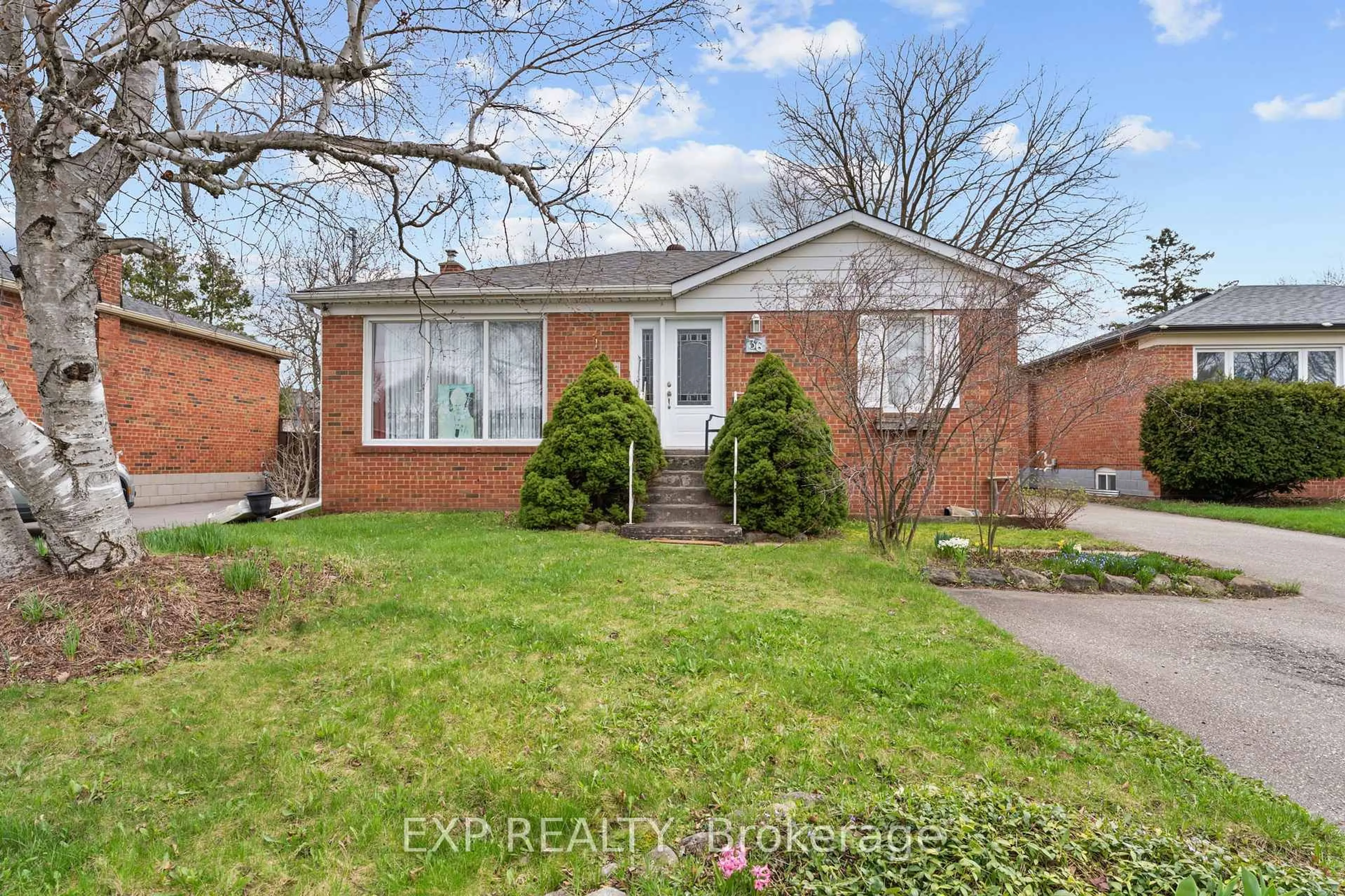 Home with brick exterior material, street for 36 Shelley St, Halton Hills Ontario L7G 3W9