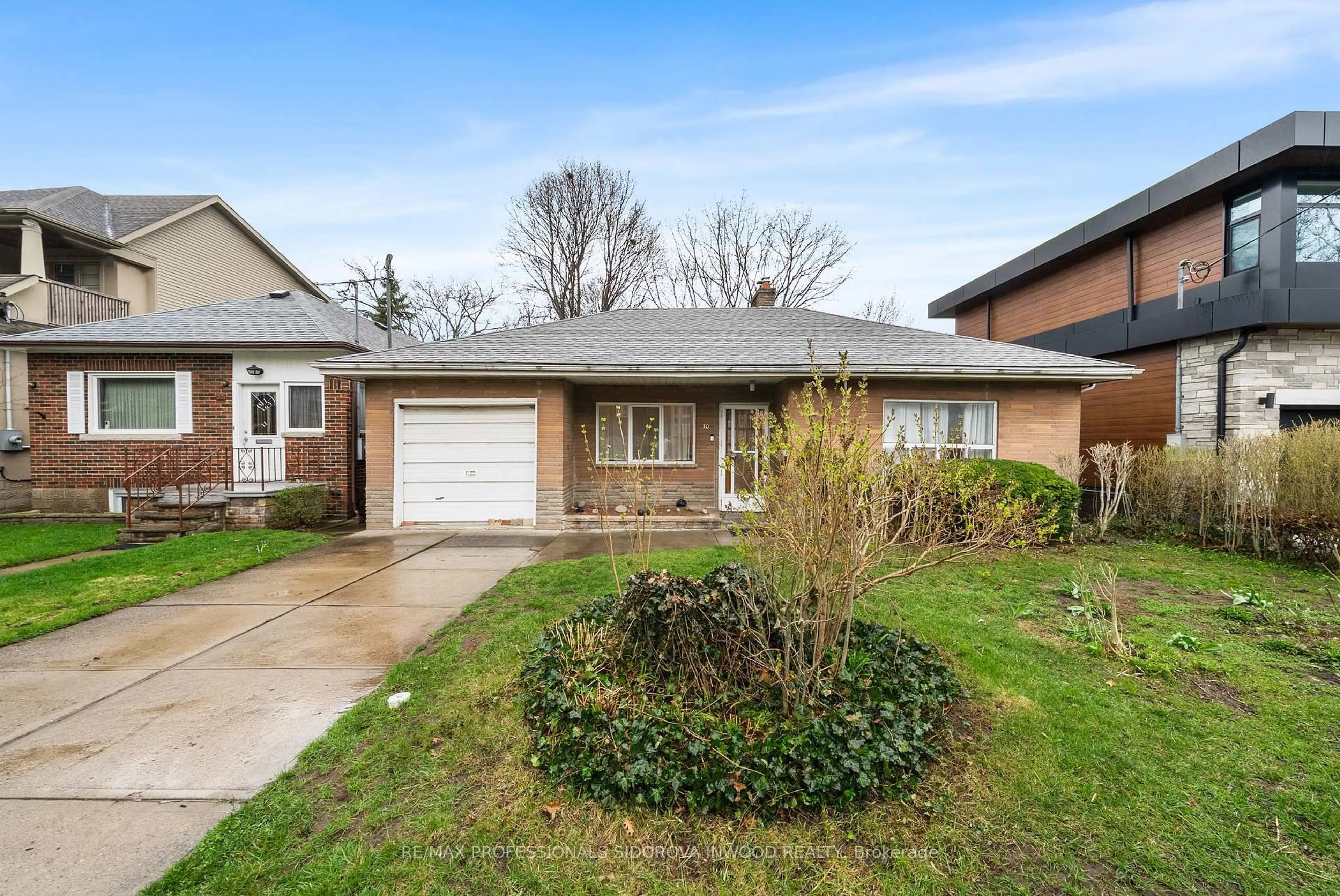 Home with brick exterior material, street for 30 Rambert Cres, Toronto Ontario M6S 1E6