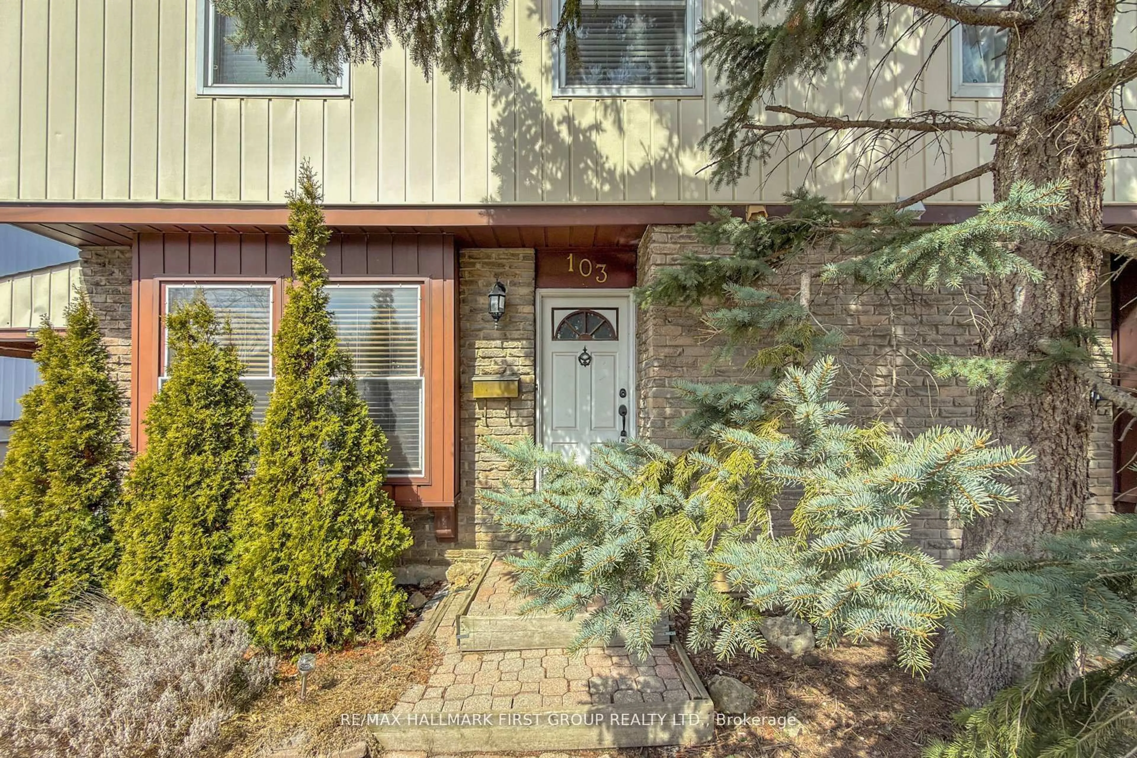 Home with brick exterior material, street for 103 Nancy Mccredie Dr, Brampton Ontario L6X 2N4