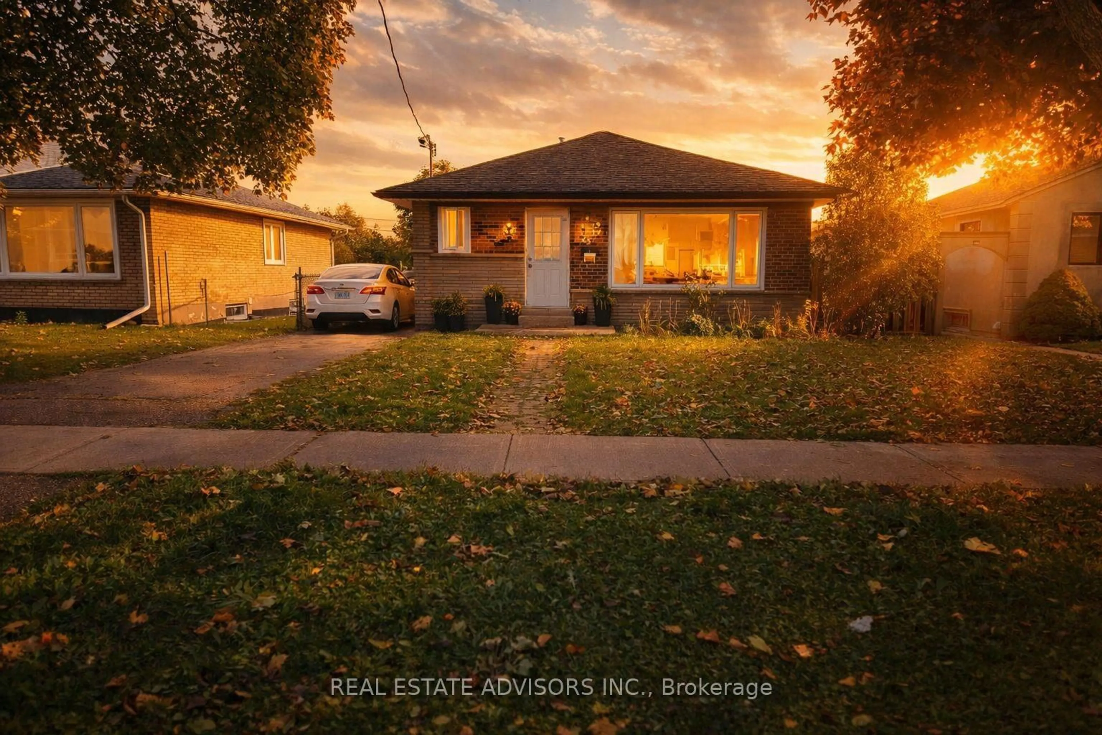 A pic from outside/outdoor area/front of a property/back of a property/a pic from drone, street for 65 Moncrieff Dr, Toronto Ontario M9W 2R3