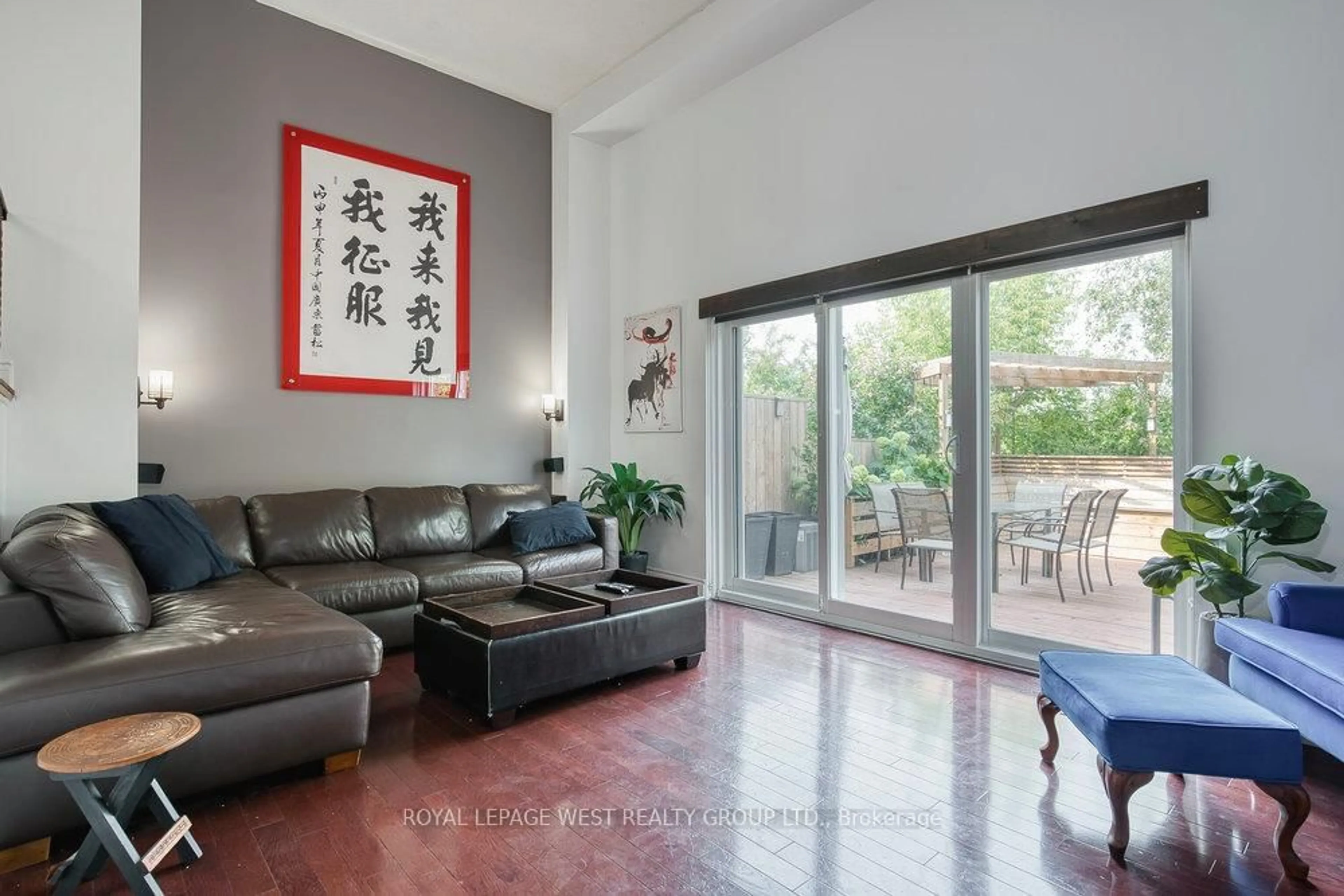 Living room with furniture, unknown for 92 Twenty Ninth St #3, Toronto Ontario M8W 3B2