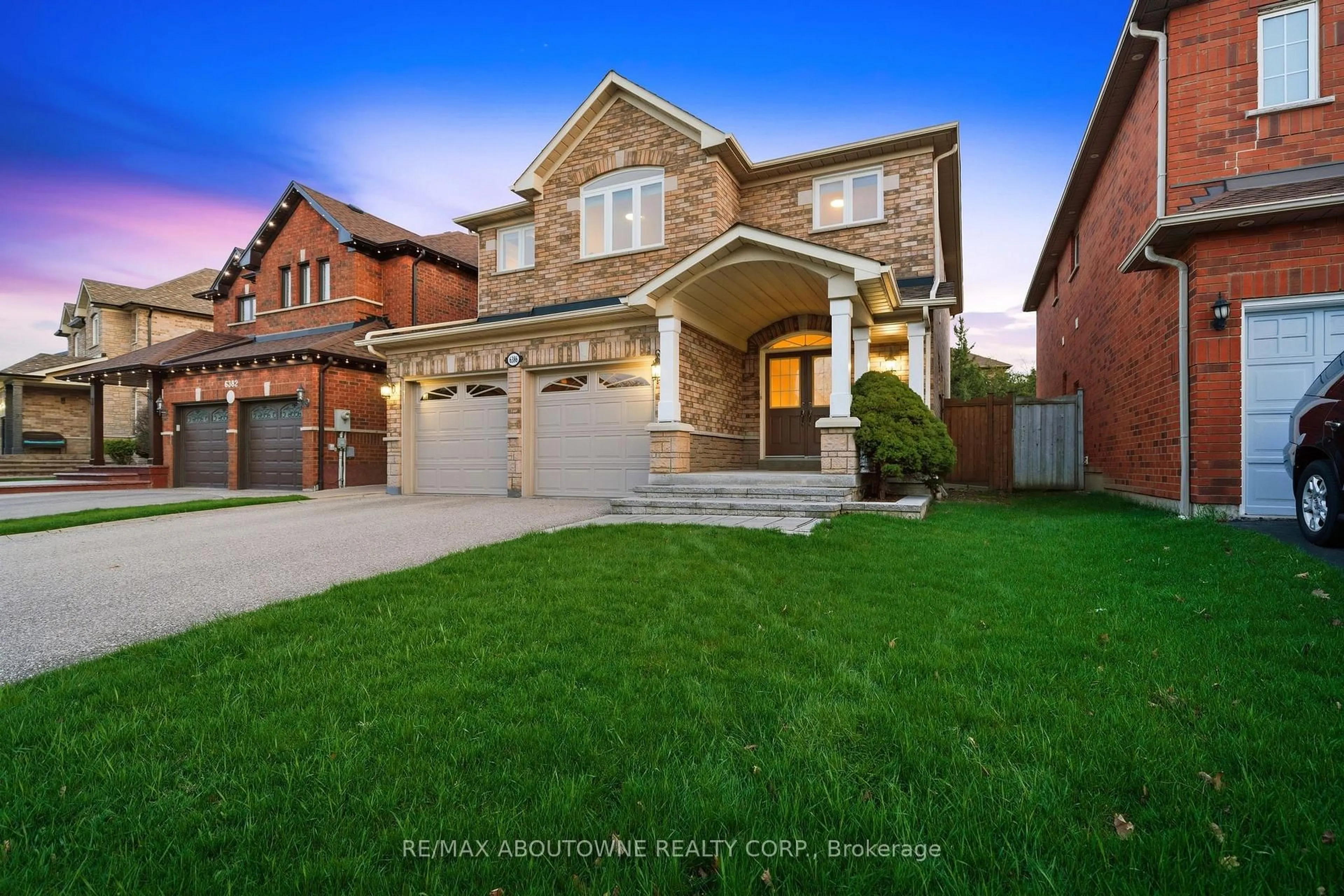 Home with brick exterior material, street for 6386 Ormindale Way, Mississauga Ontario L5V 1J3