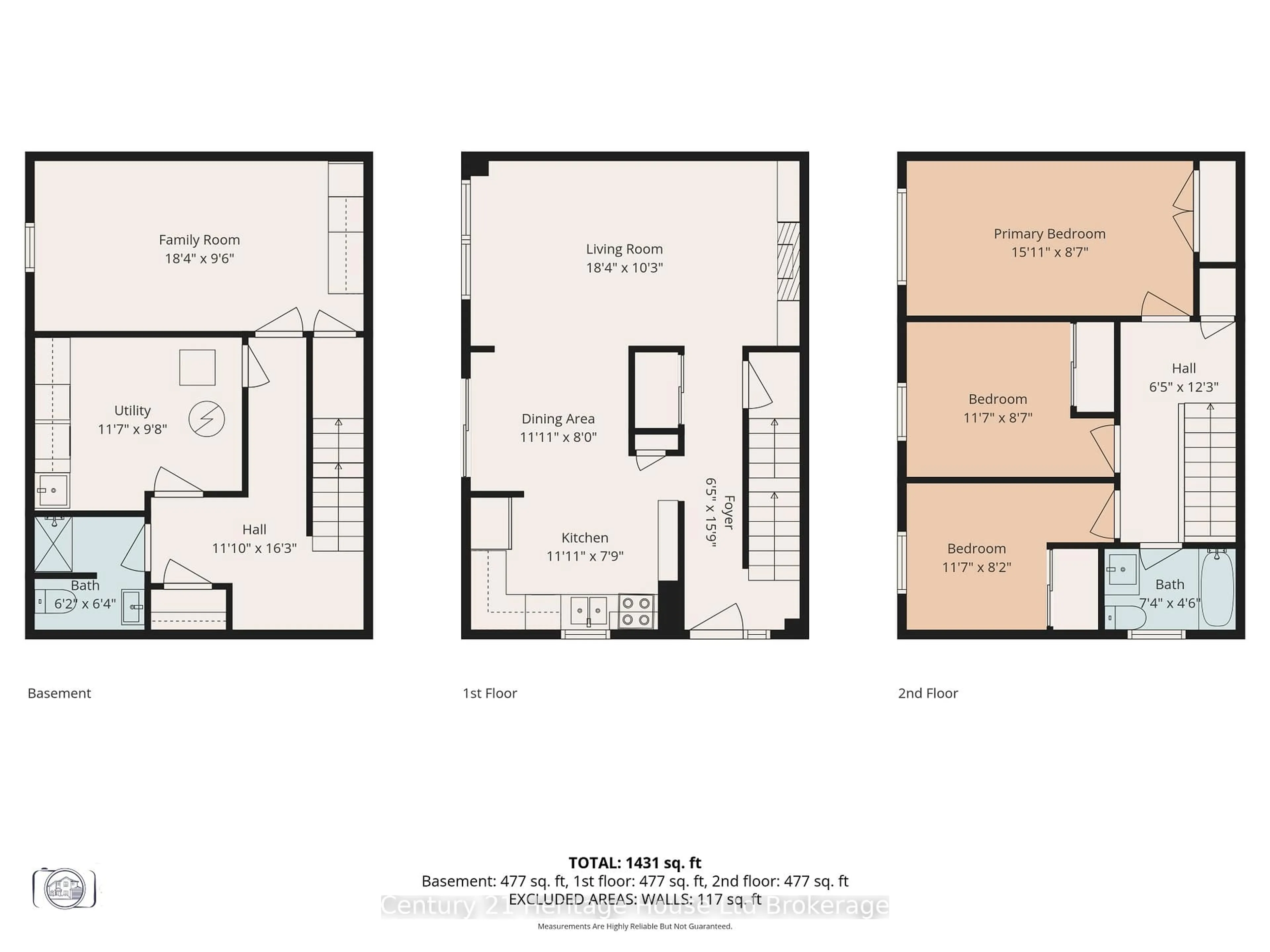 Floor plan for 9 San Vito Way, Toronto Ontario M3L 2G7