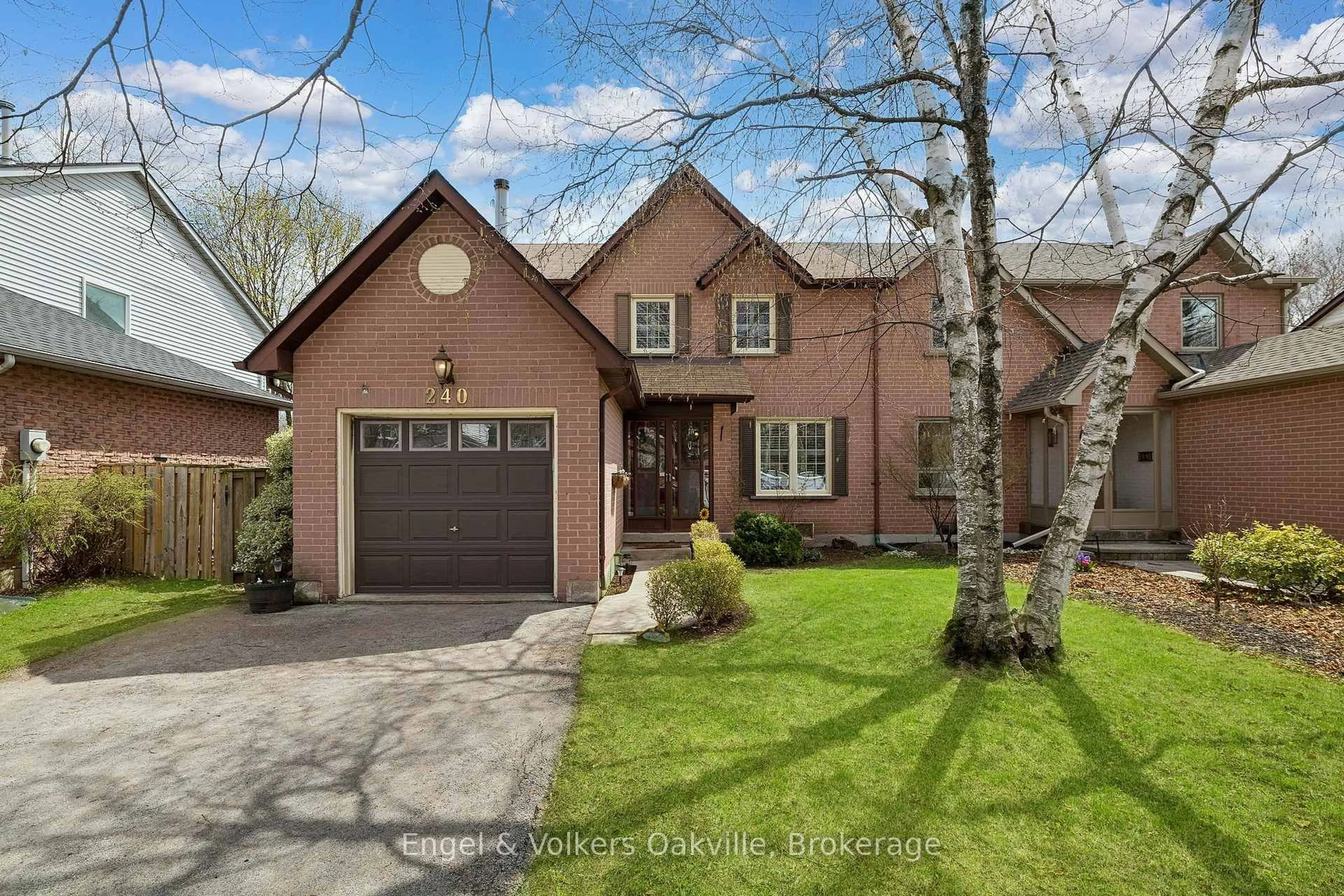 Home with brick exterior material, street for 240 Ross Lane, Oakville Ontario L6H 5E5