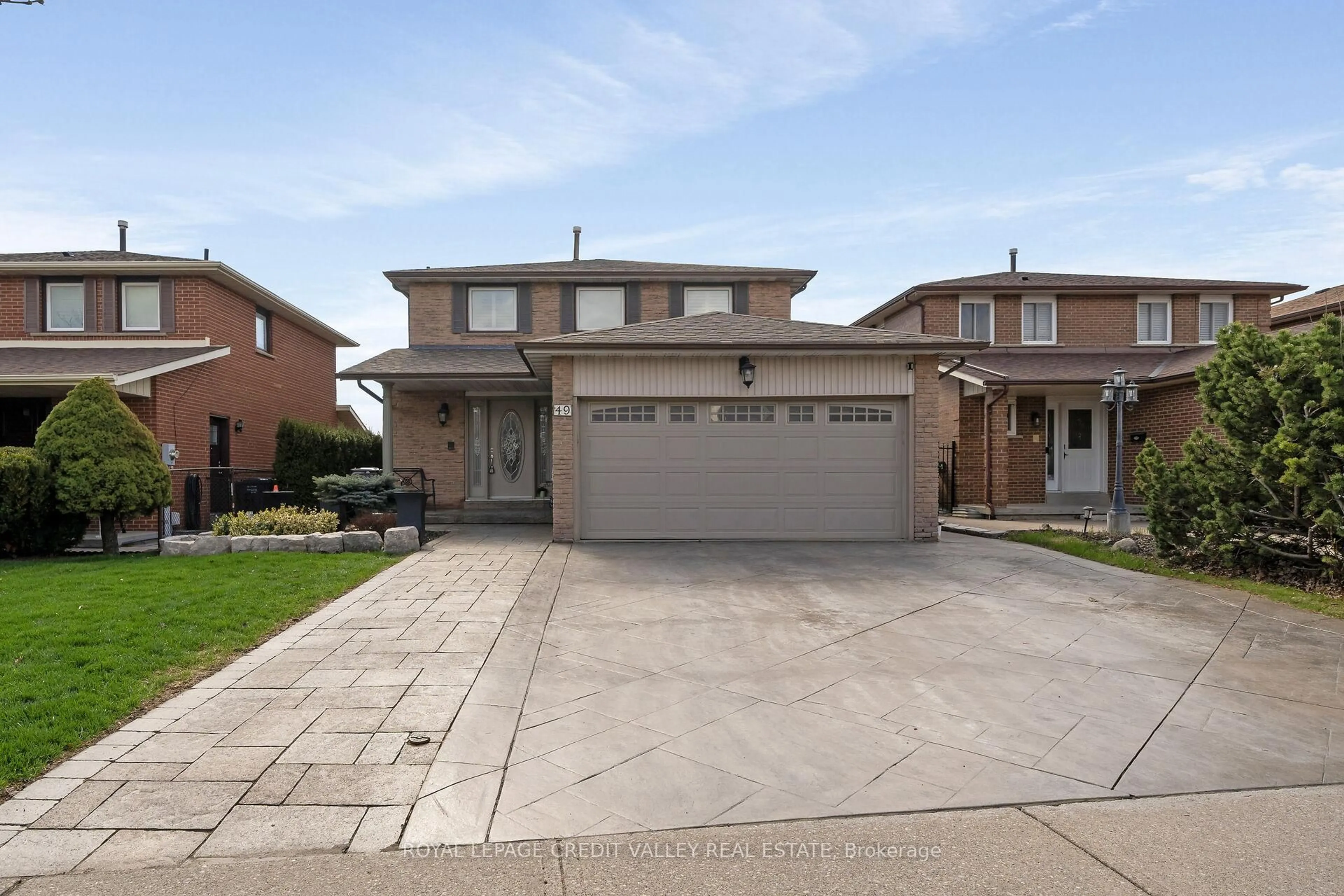 Home with brick exterior material, street for 49 Princeton Terr, Brampton Ontario L6S 3S4