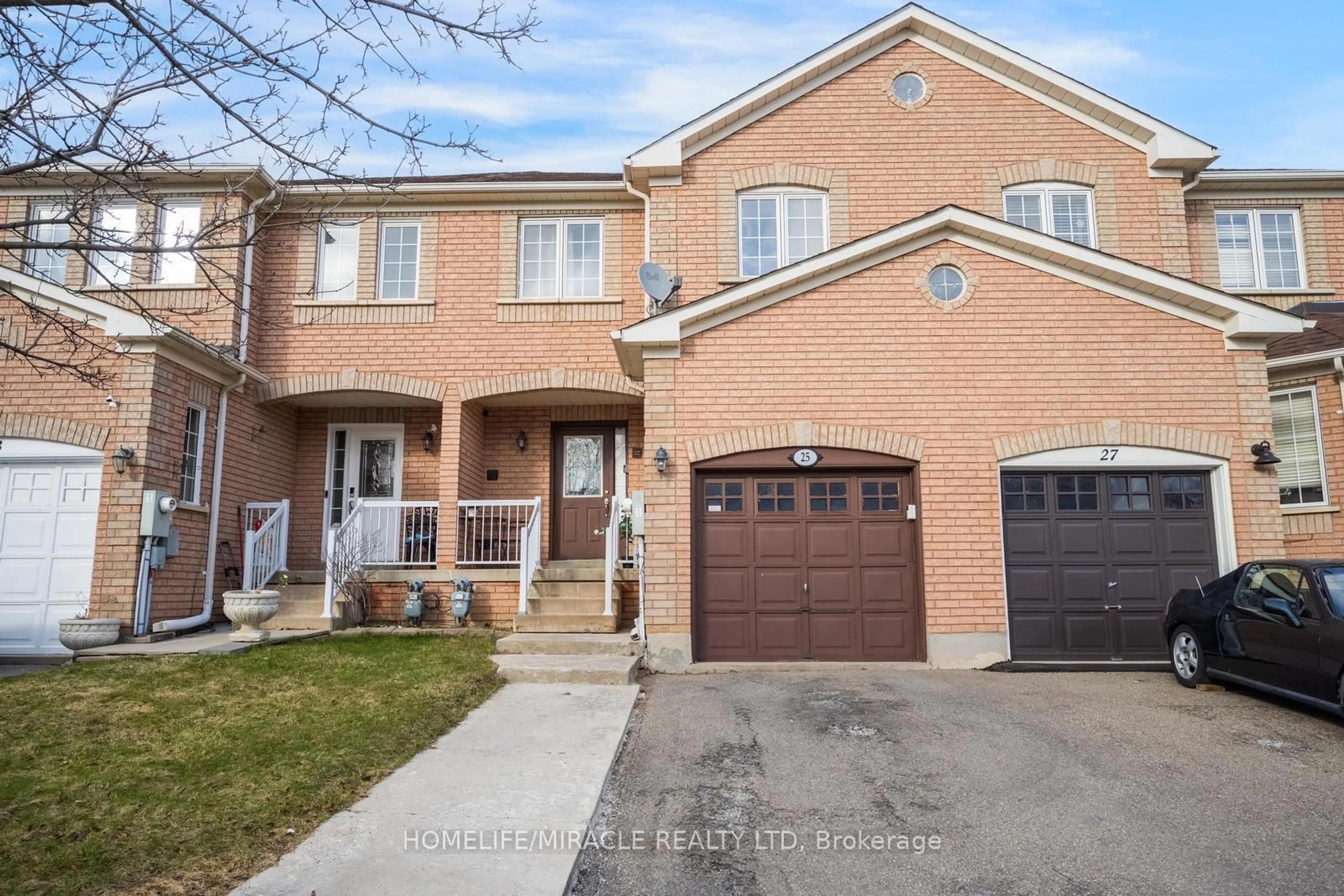 Home with brick exterior material, street for 25 Tinsmith St, Brampton Ontario L7A 1N1