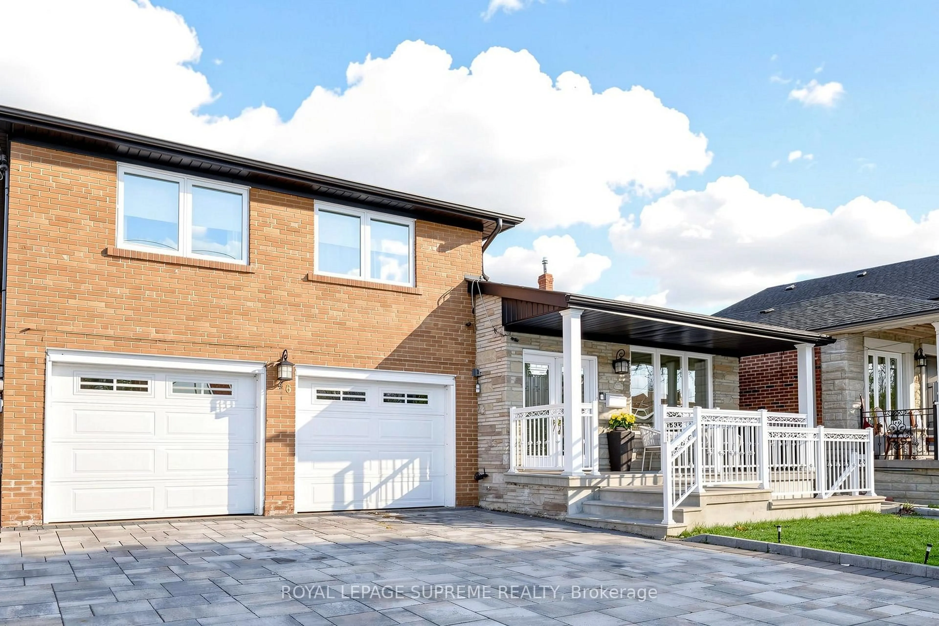 Home with brick exterior material, street for 46 Chiswick Ave, Toronto Ontario M6M 4T9