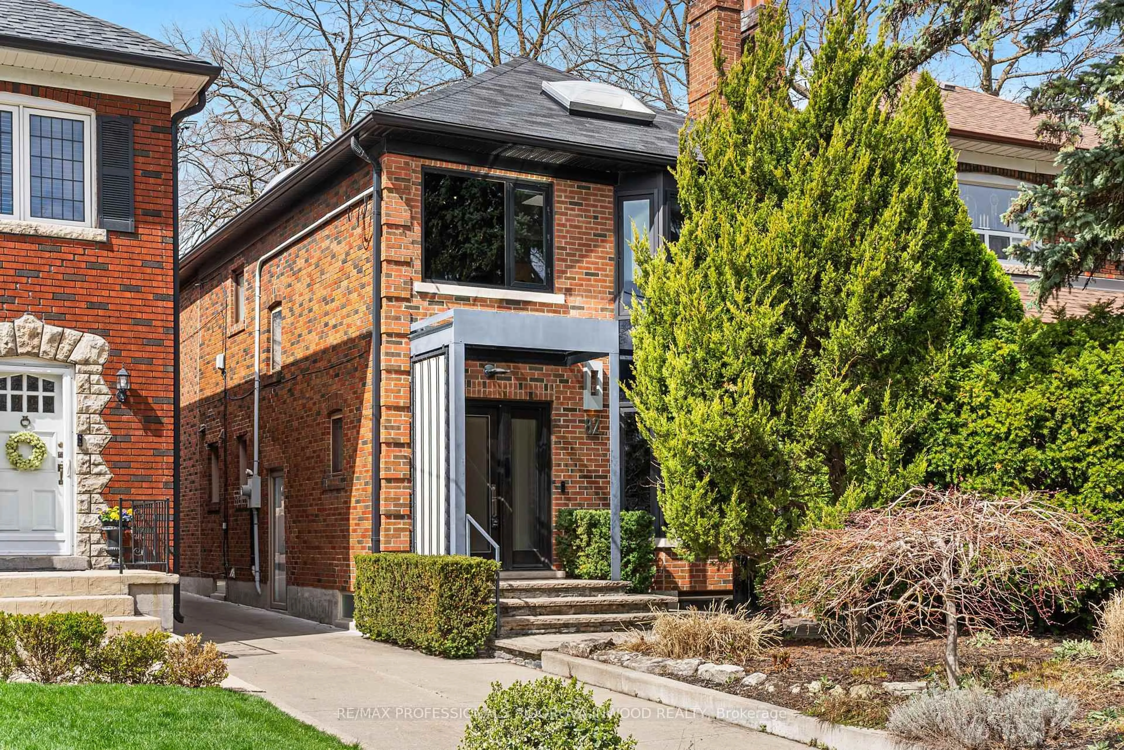 Home with brick exterior material, street for 82 Mayfield Ave, Toronto Ontario M6S 1K8