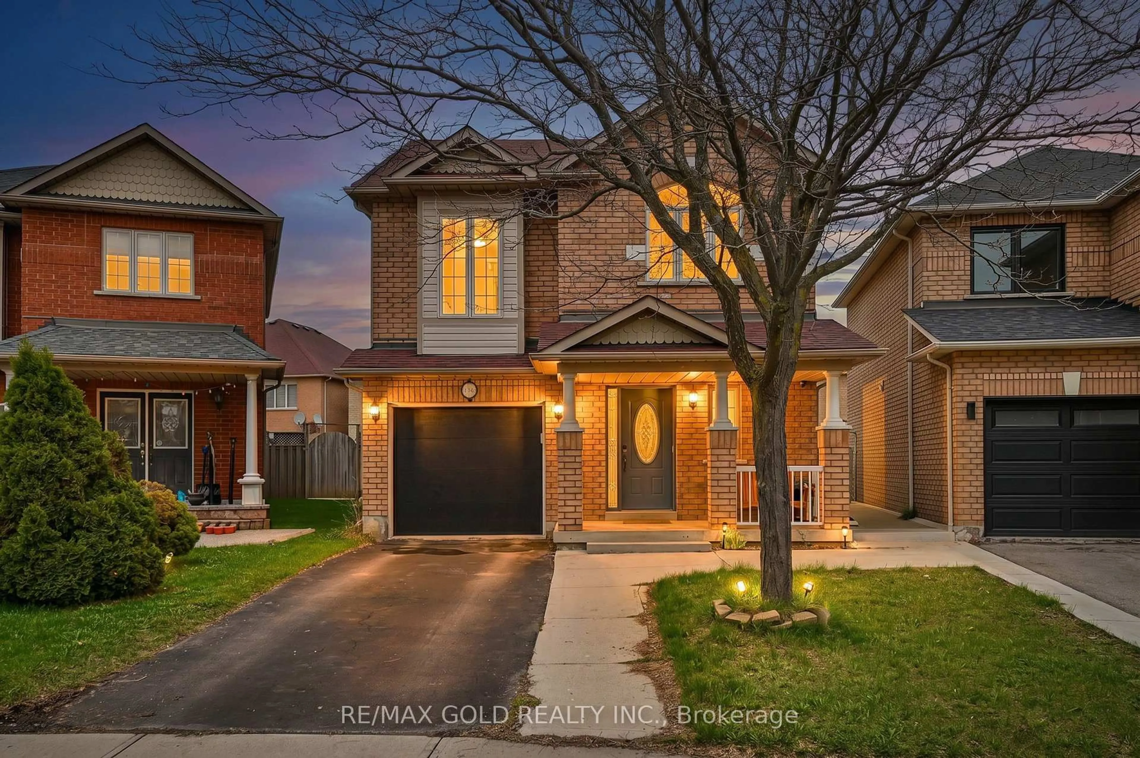 Home with brick exterior material, street for 116 Heartleaf Cres, Brampton Ontario L7A 2C1