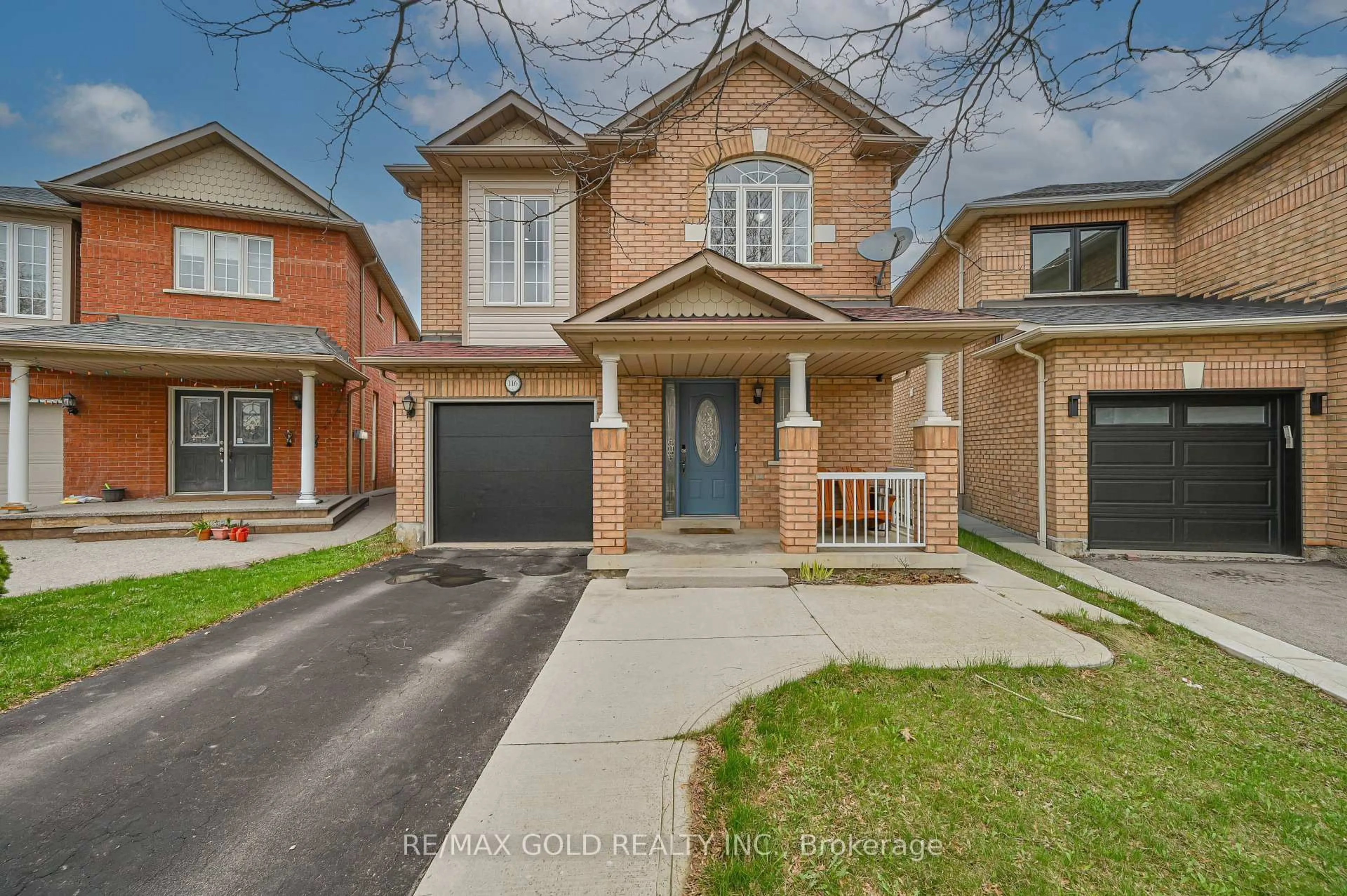 Home with brick exterior material, street for 116 Heartleaf Cres, Brampton Ontario L7A 2C1