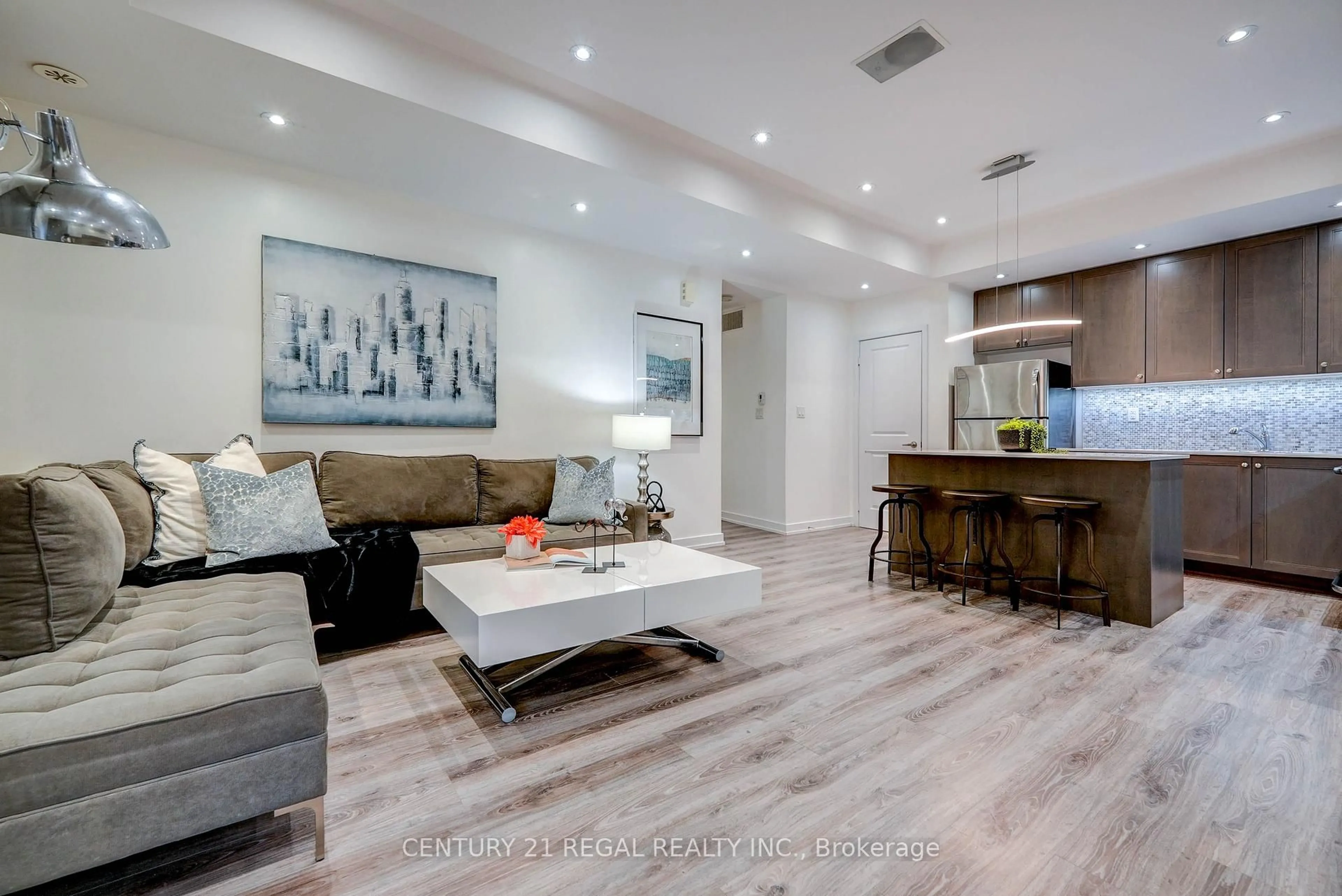 Living room with furniture, unknown for 867 Wilson Ave #5B, Toronto Ontario M3K 0A4