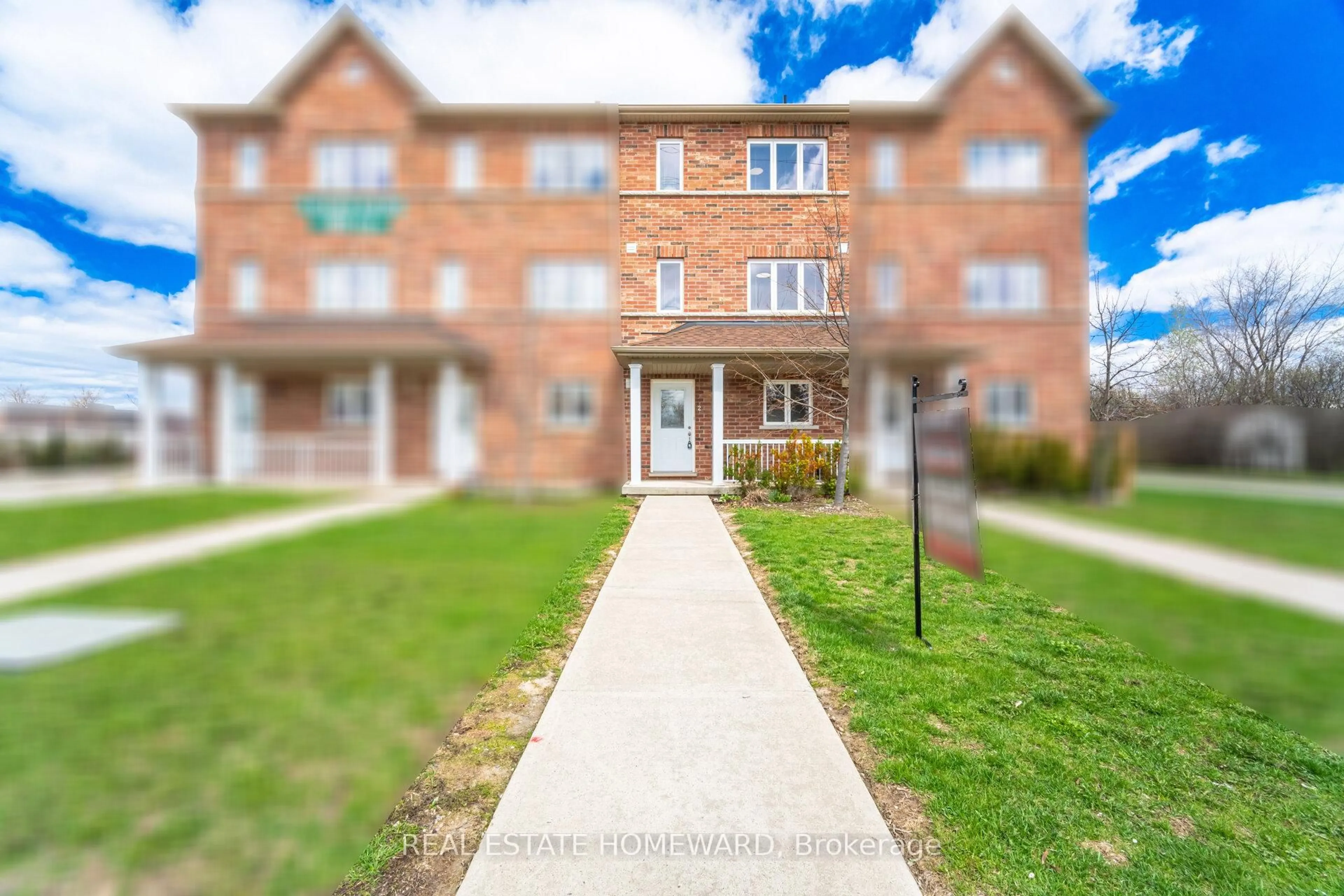 A pic from outside/outdoor area/front of a property/back of a property/a pic from drone, building for 59 Mclaughlin Rd #2, Brampton Ontario L6X 1Y7