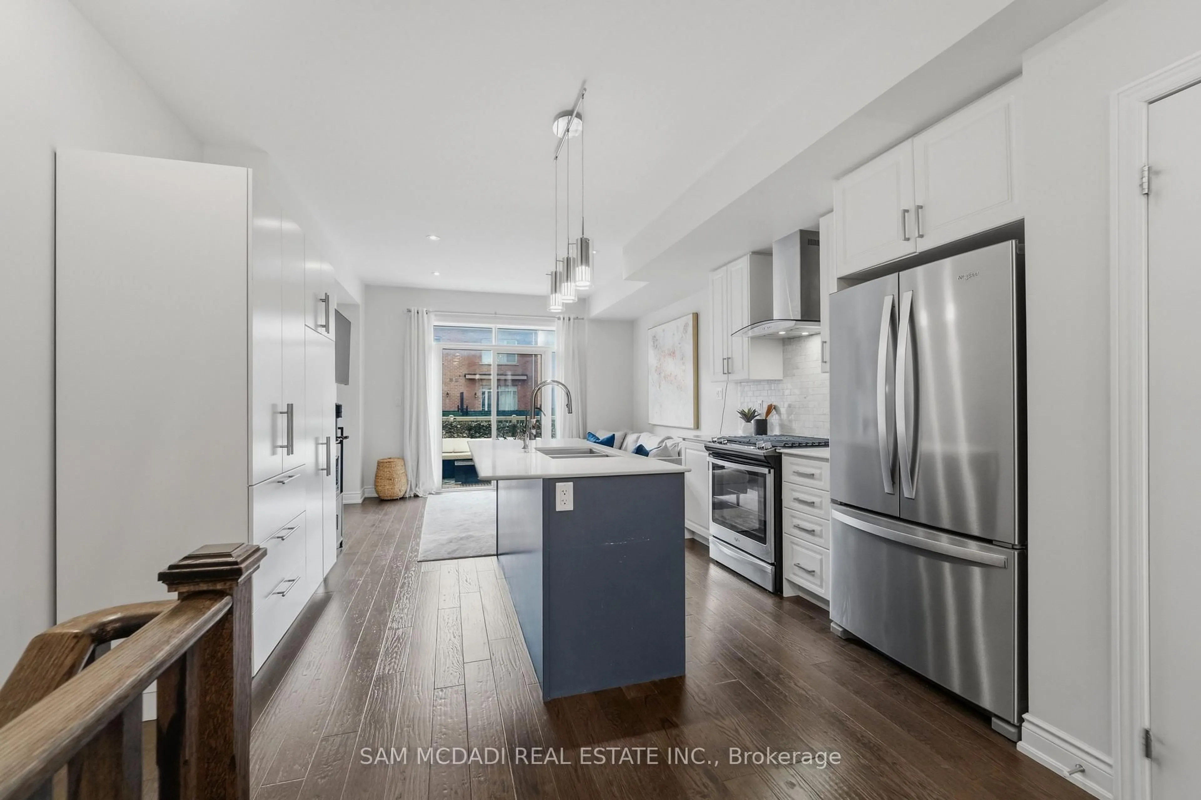 Open concept kitchen, unknown for 61 Edward Horton Cres, Toronto Ontario M8Z 0E7