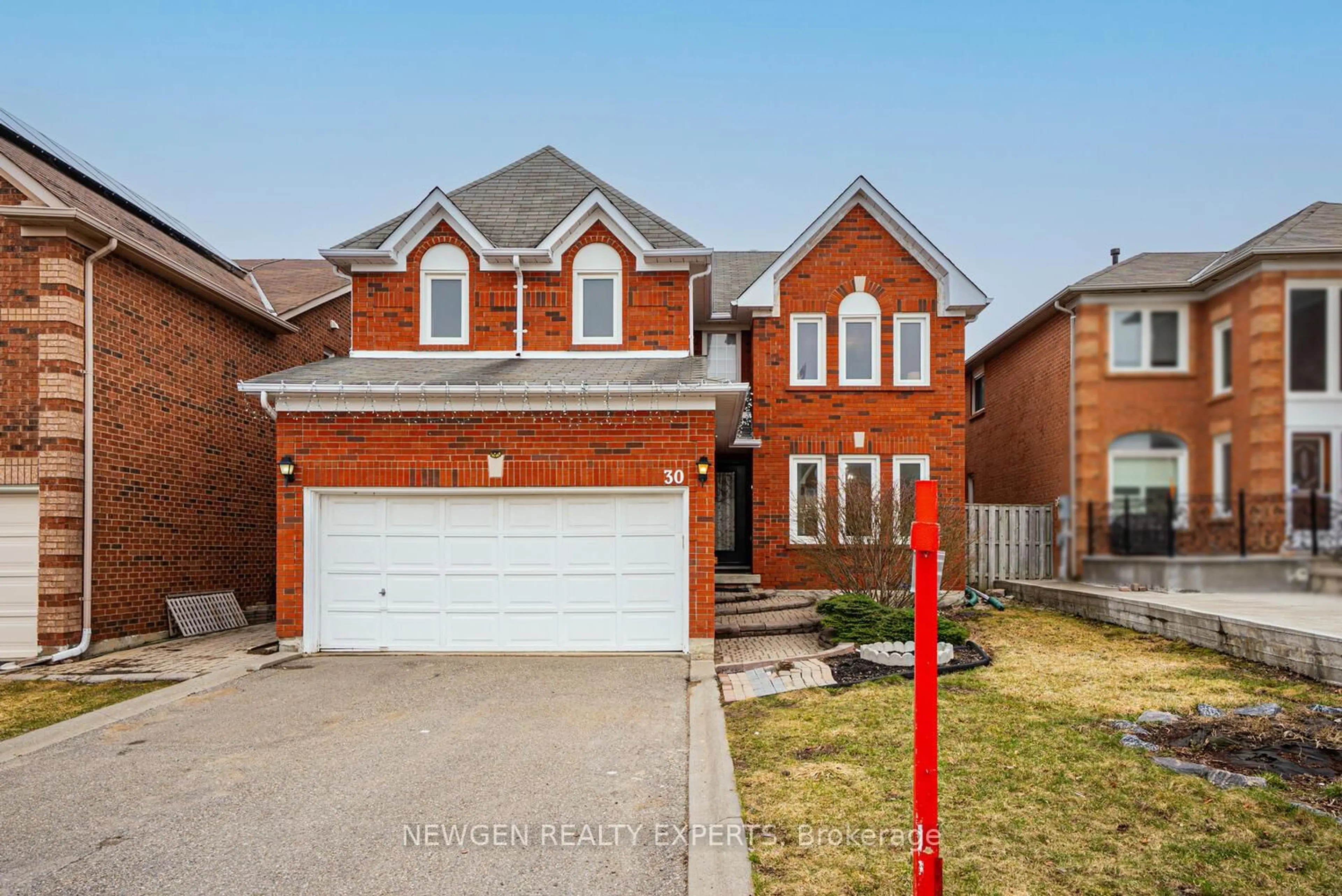 Home with brick exterior material, street for 30 Adirondack Cres, Brampton Ontario L6R 1E5