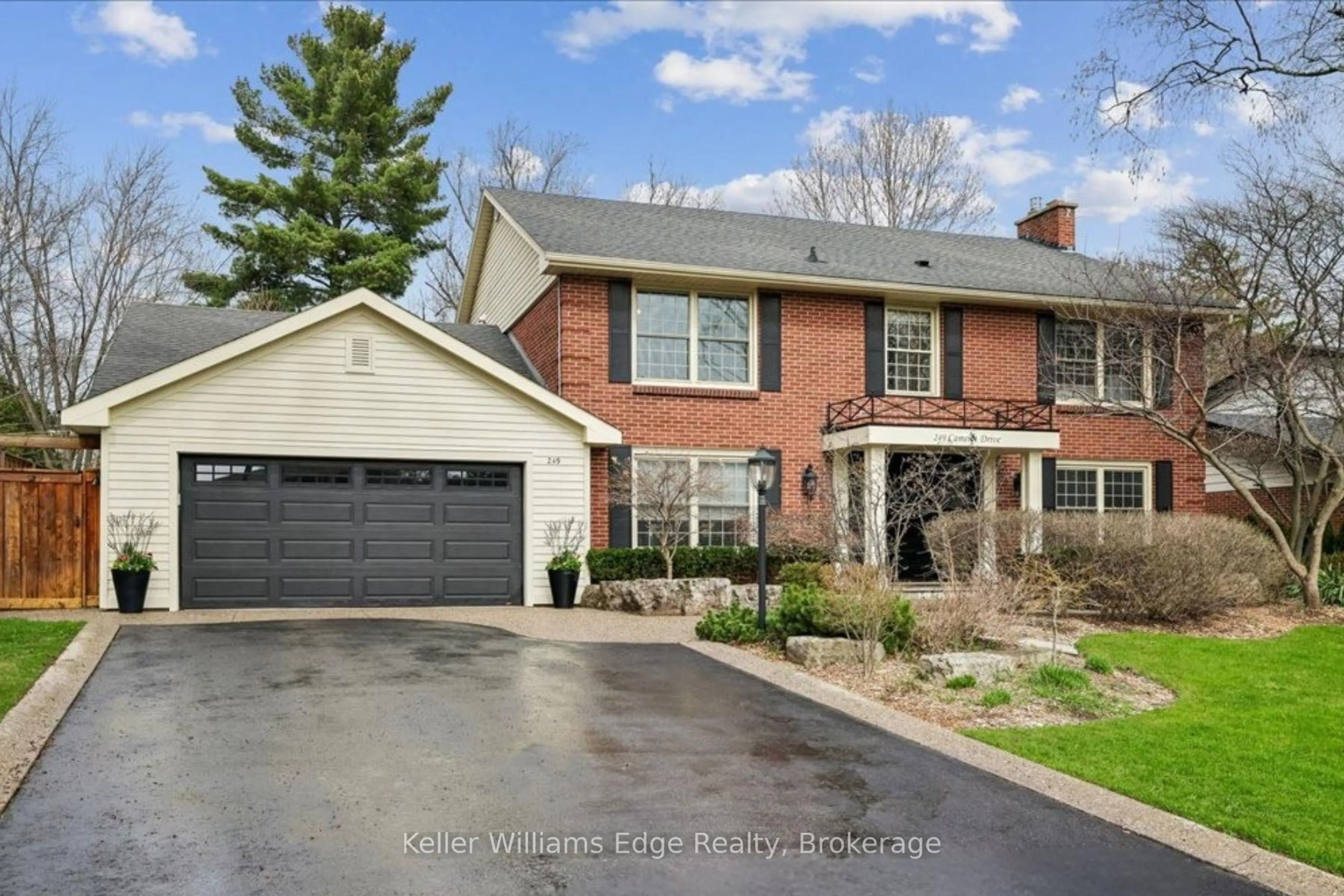 Home with brick exterior material, street for 249 Camelot Dr, Burlington Ontario L7L 2E9