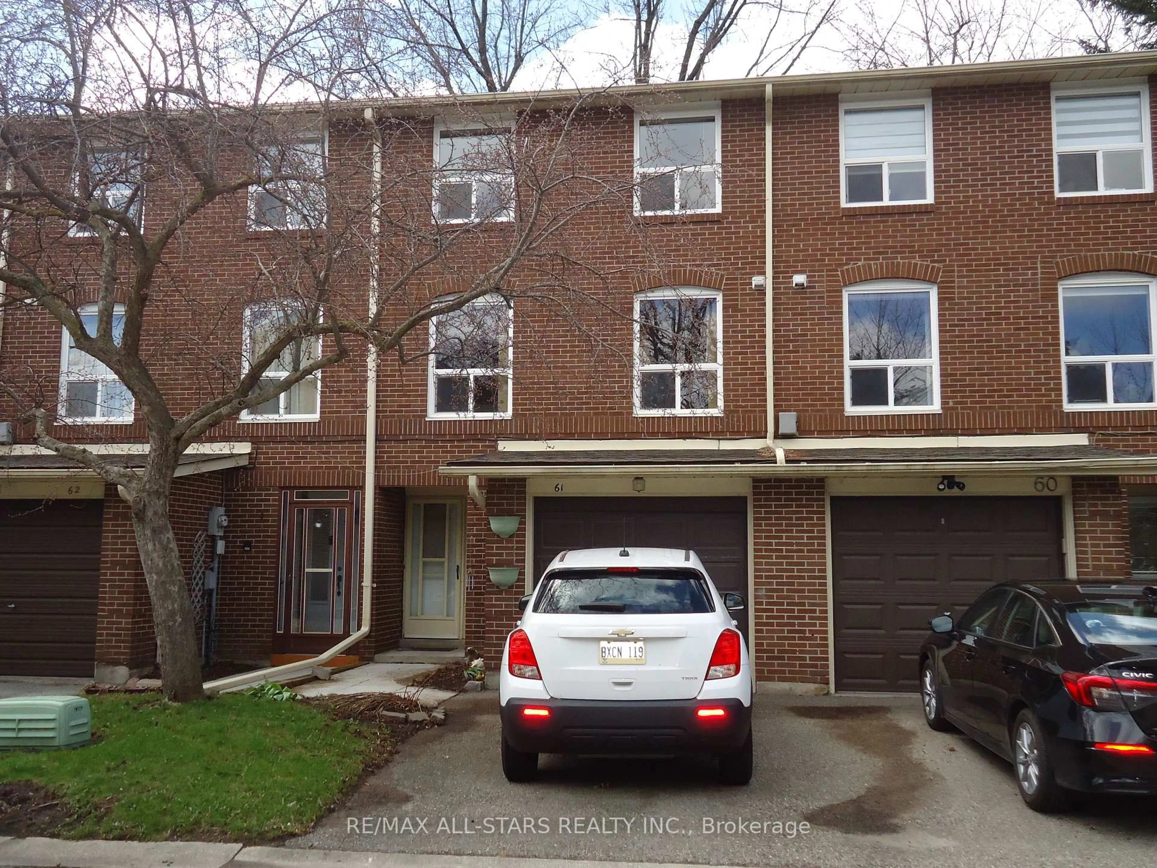 Home with brick exterior material, street for 61 Eden Park Dr, Brampton Ontario L6T 3A5