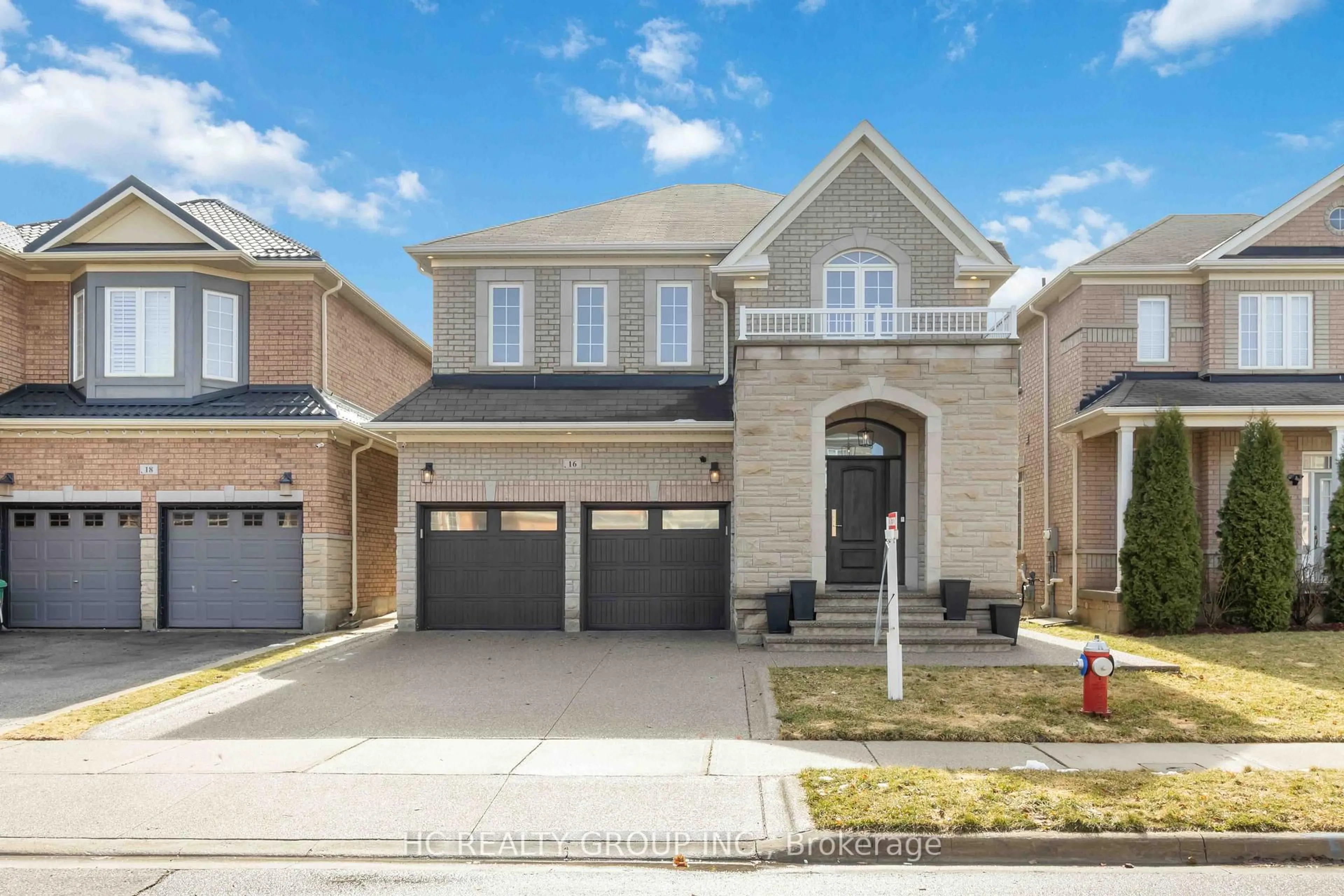 Home with brick exterior material, street for 16 Begonia Cres, Brampton Ontario L7A 0M5