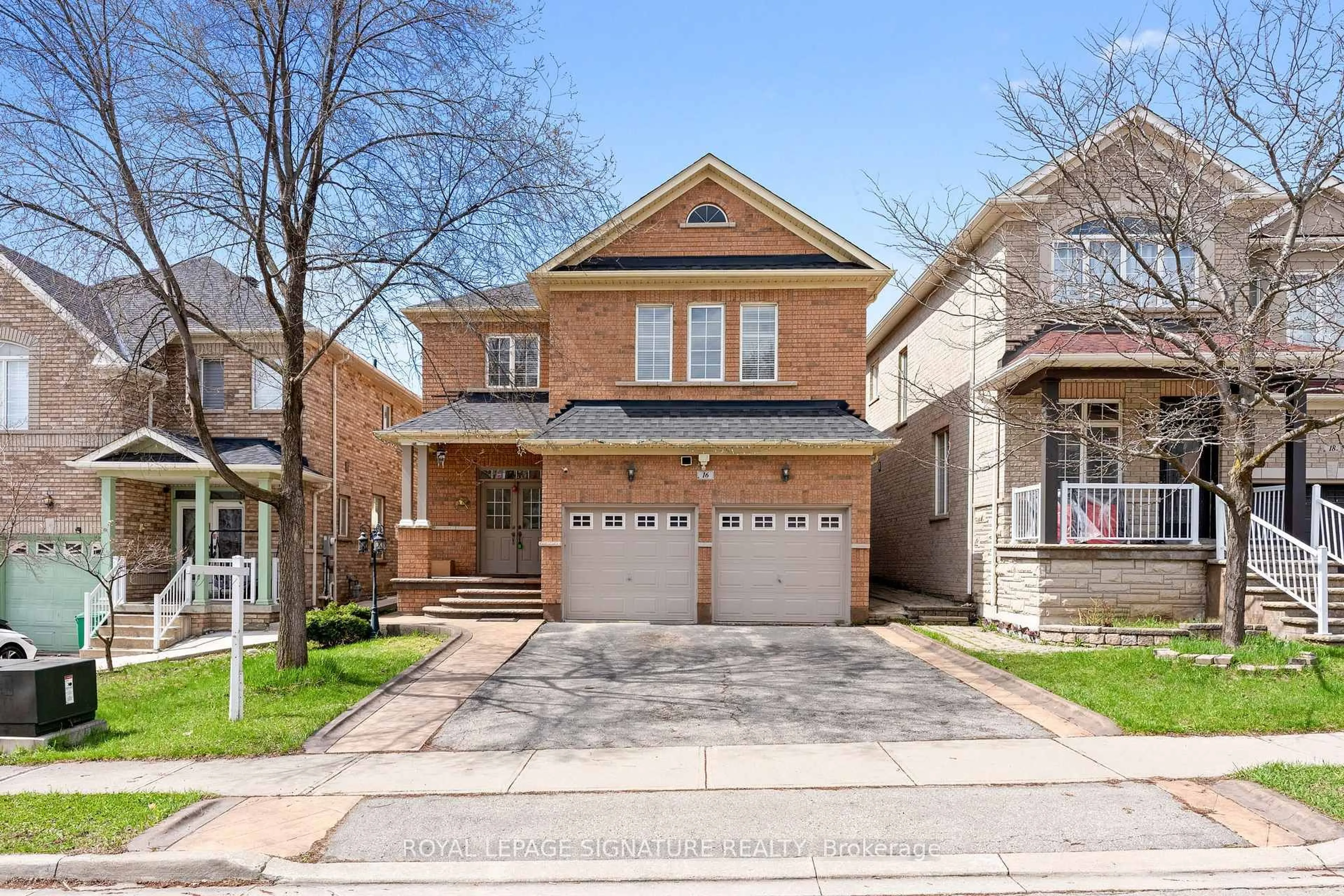 Home with brick exterior material, street for 16 Clearjoy St, Brampton Ontario L6V 4P1