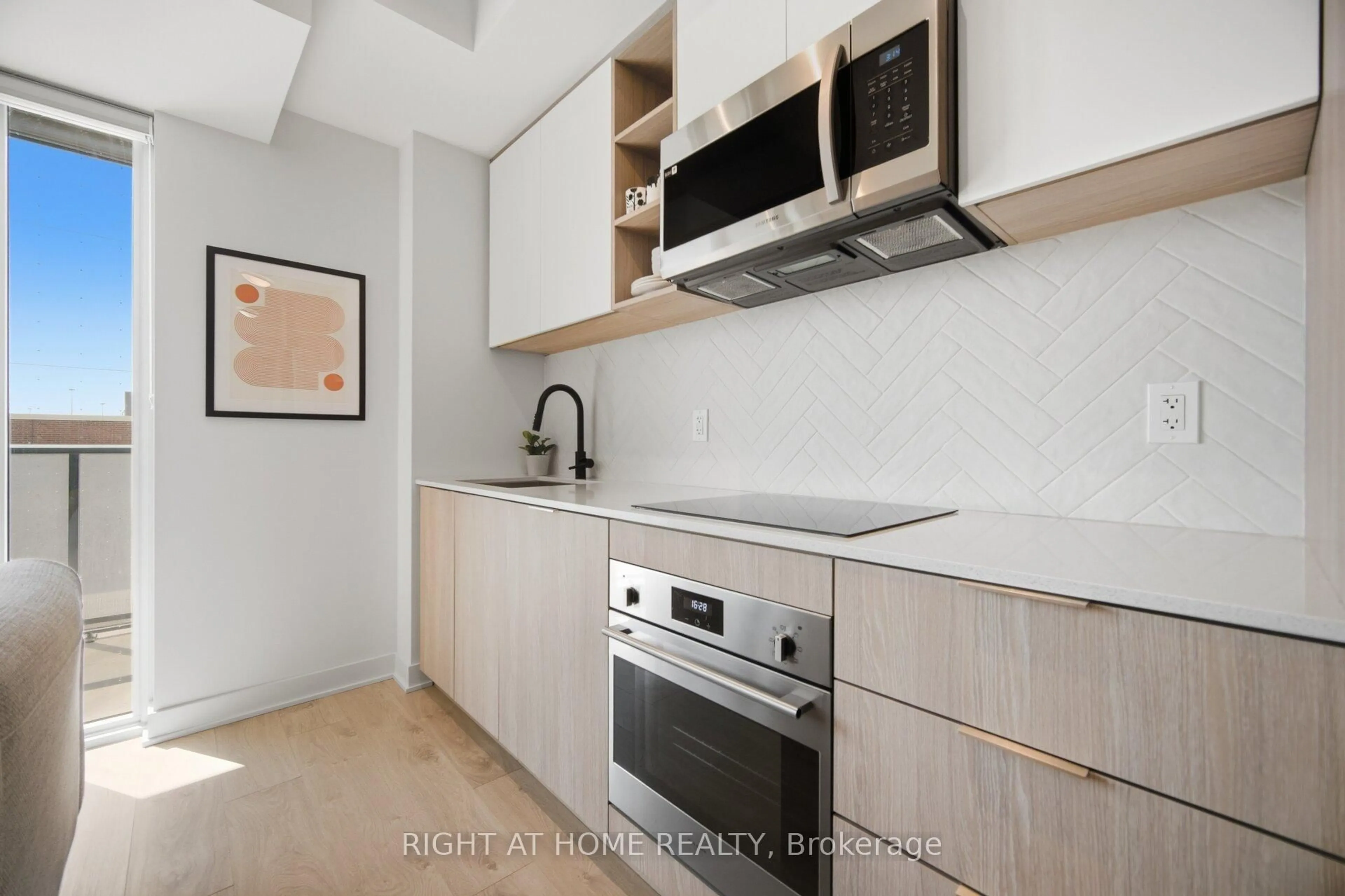 Standard kitchen, unknown for 36 Zorra St #204, Toronto Ontario M8Z 0G5