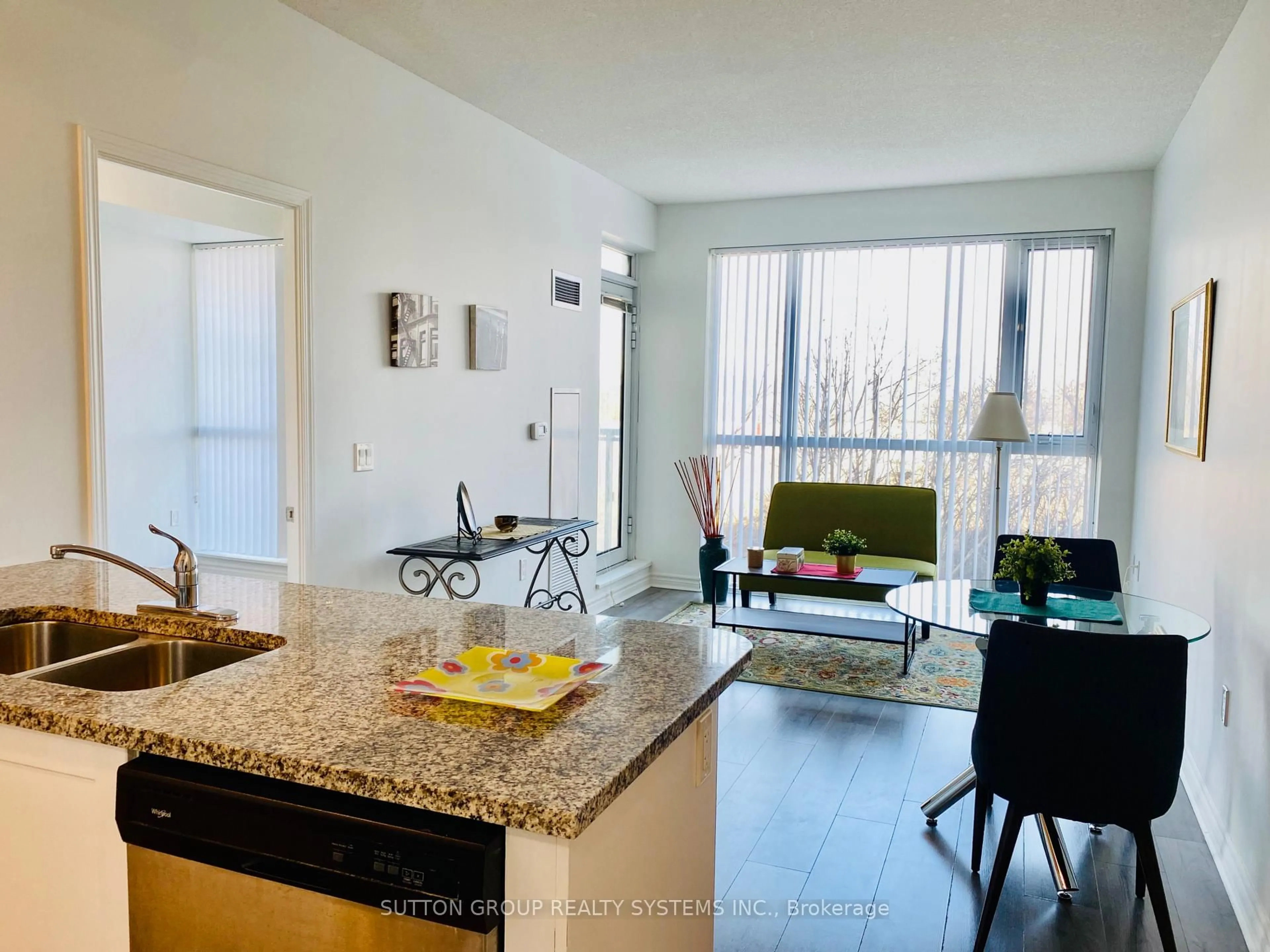 Open concept kitchen, unknown for 349 Rathburn Rd #301, Mississauga Ontario L5B 0K6