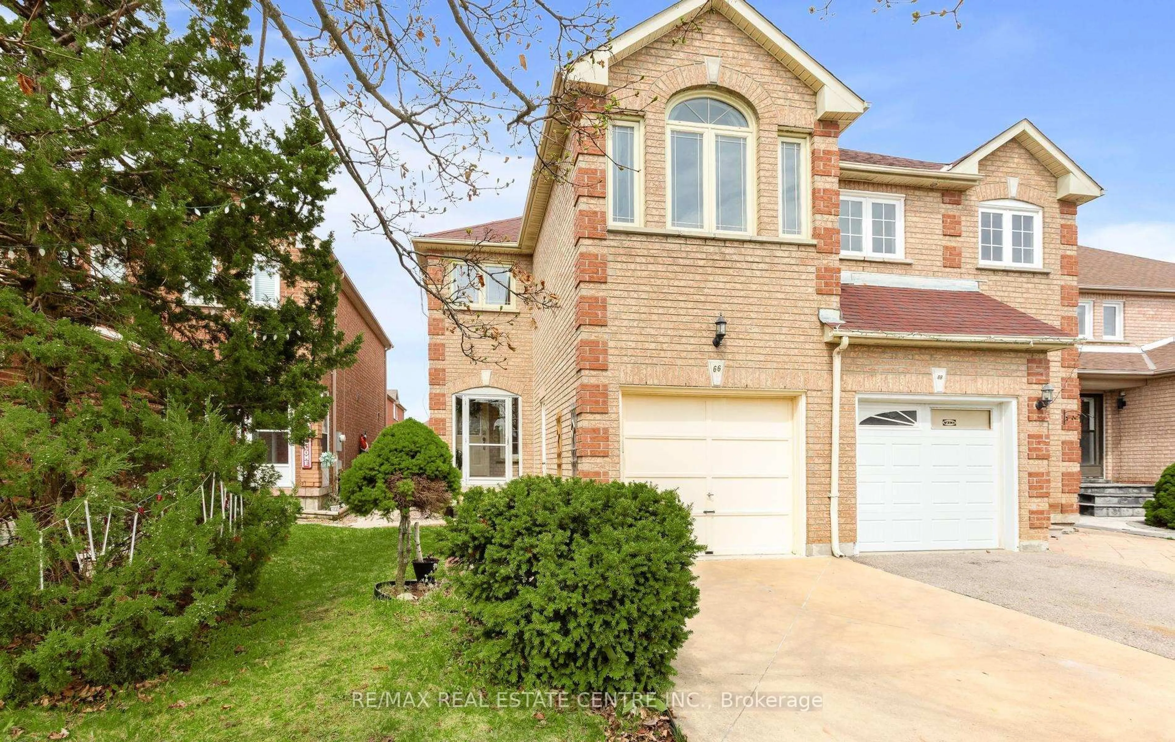 Home with brick exterior material, street for 66 Herkes Dr, Brampton Ontario L6Y 4Z3