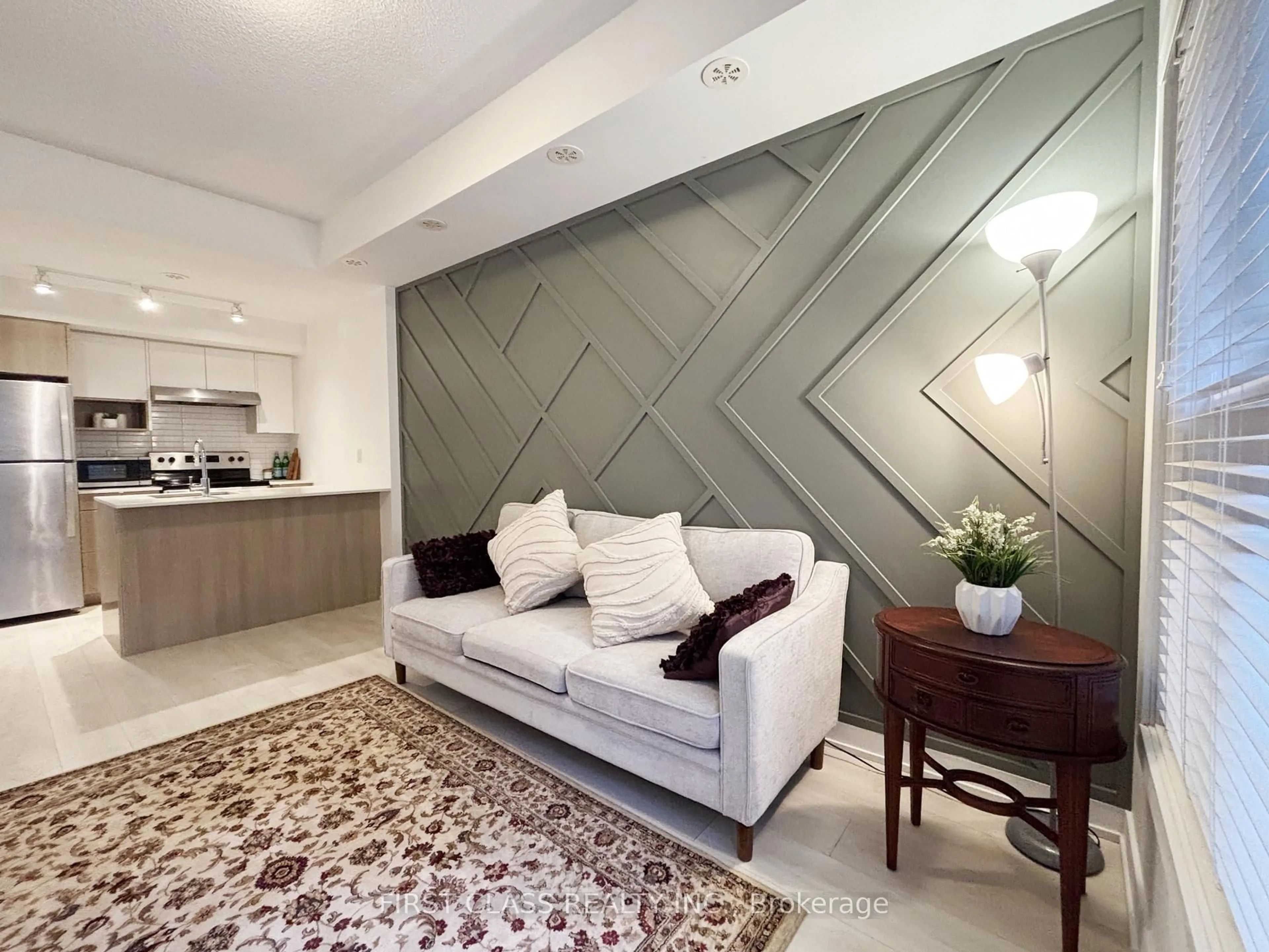 Living room with furniture, unknown for 1127 Cooke Blvd #514, Burlington Ontario L7T 4A8