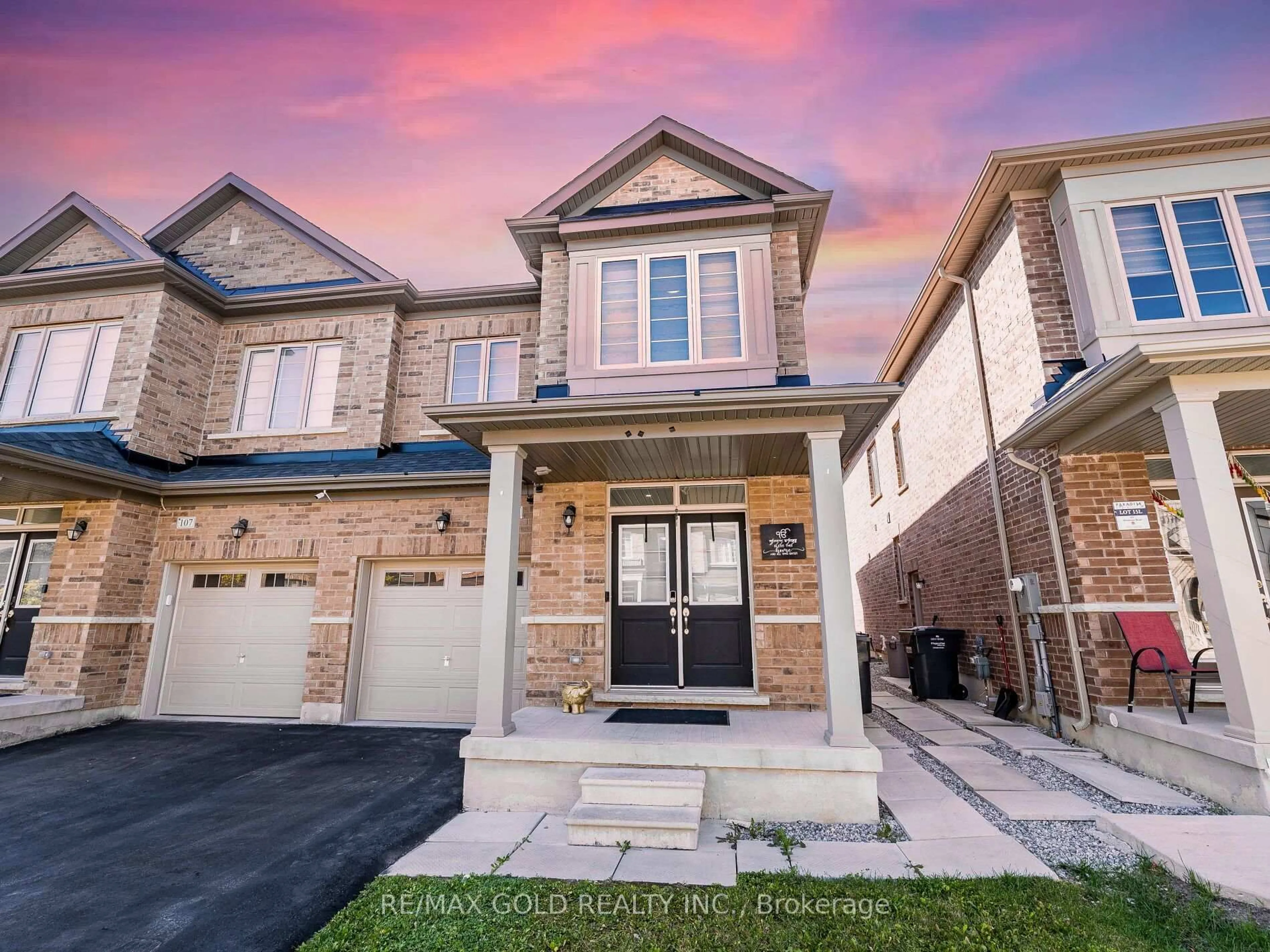 Home with brick exterior material, street for 105 Boathouse Rd, Brampton Ontario L7A 5B7