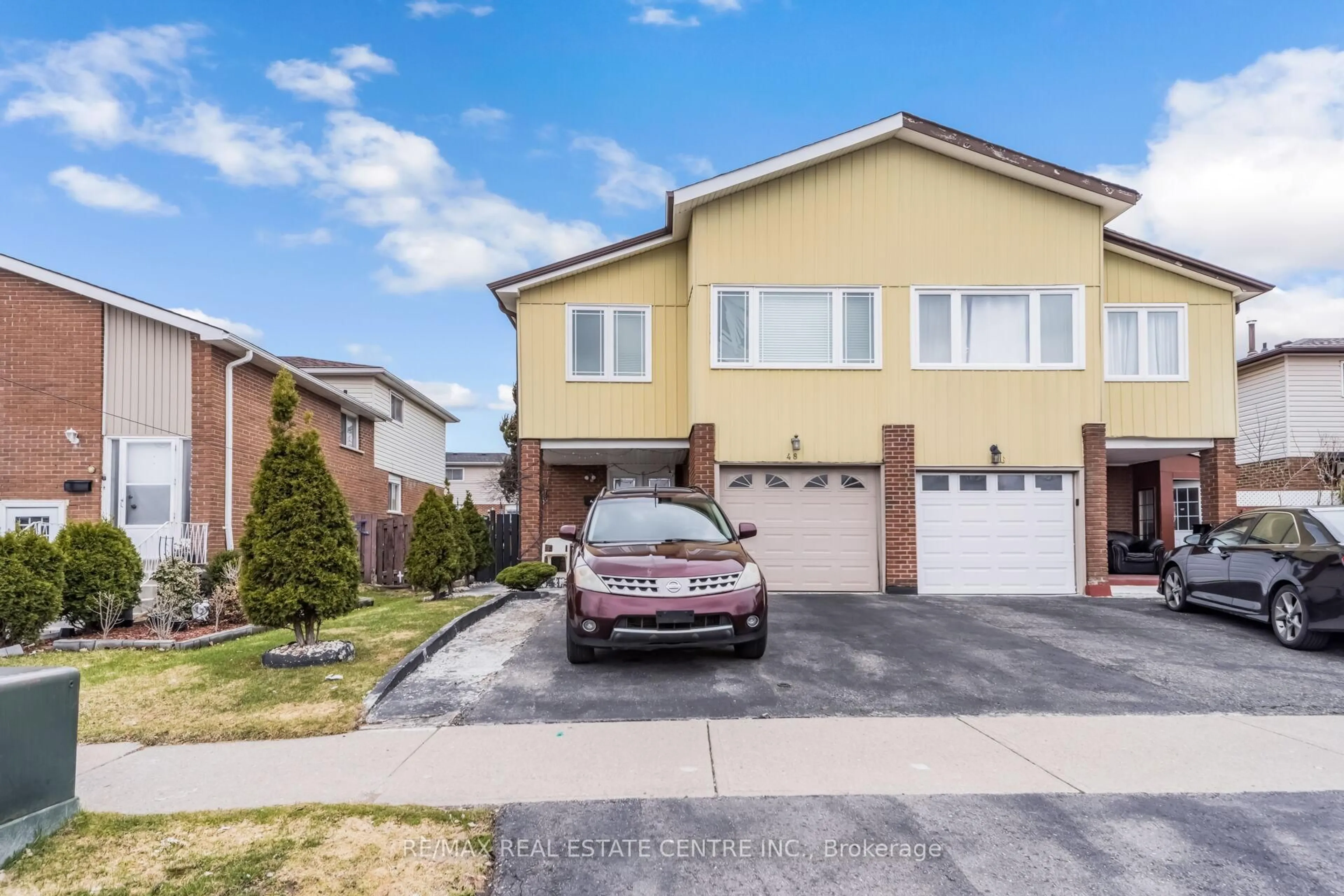 Home with brick exterior material, street for 48 Horne Dr, Brampton Ontario L6V 2V3