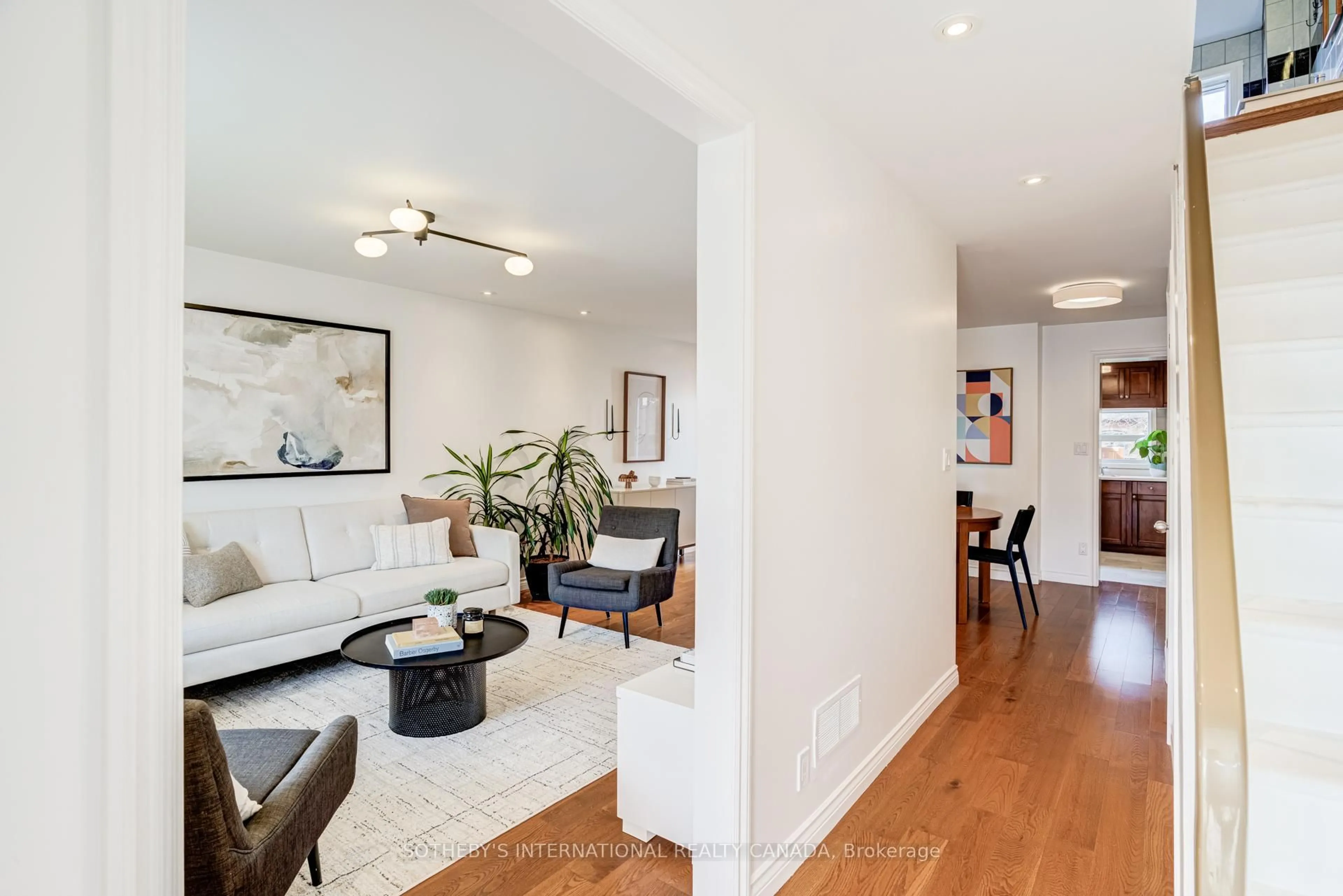 Living room with furniture, unknown for 712 Willard Ave, Toronto Ontario M6S 3S5