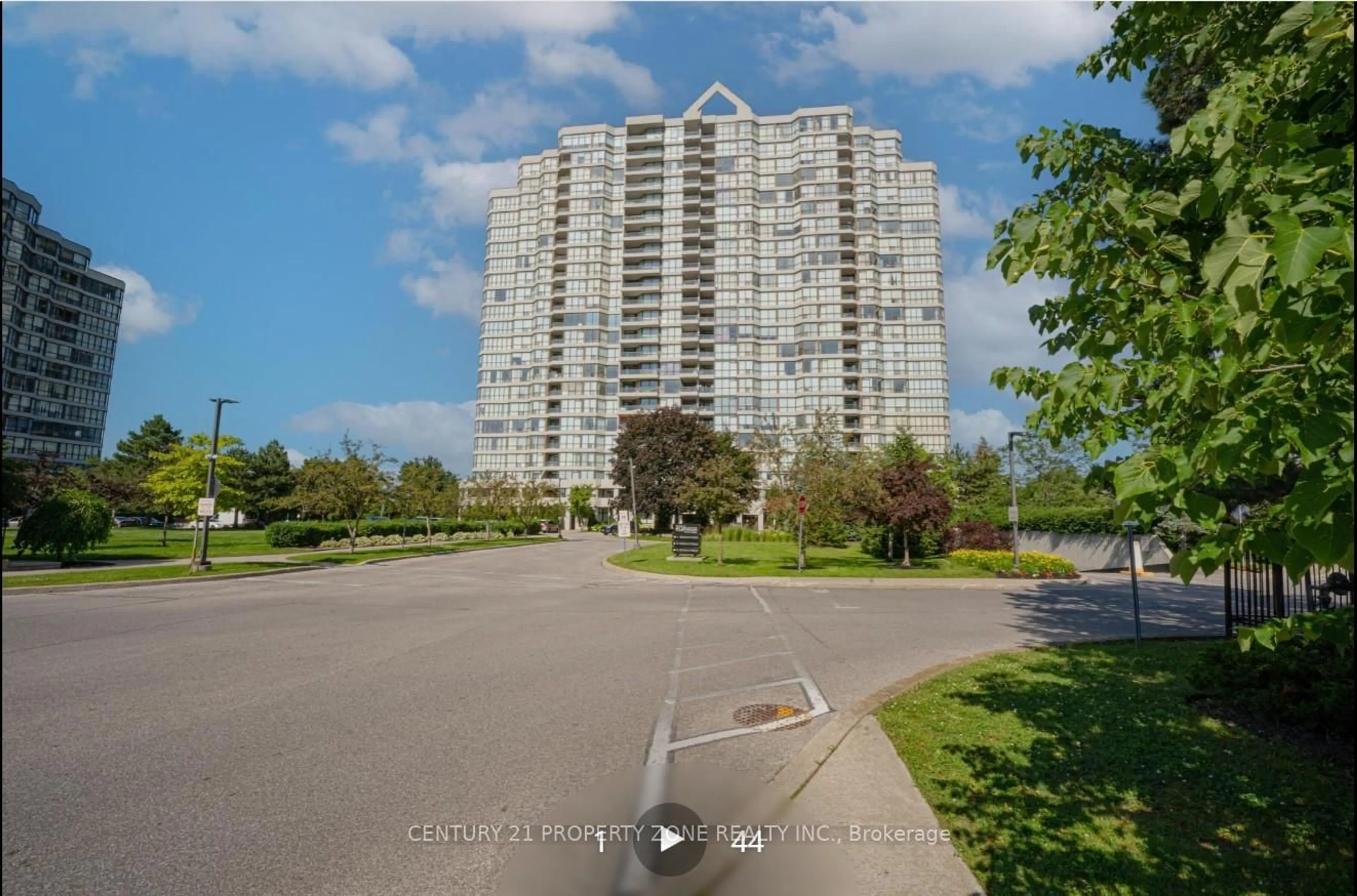 A pic from outside/outdoor area/front of a property/back of a property/a pic from drone, unknown for 3 Rowntree Rd #612, Toronto Ontario M9V 5G8